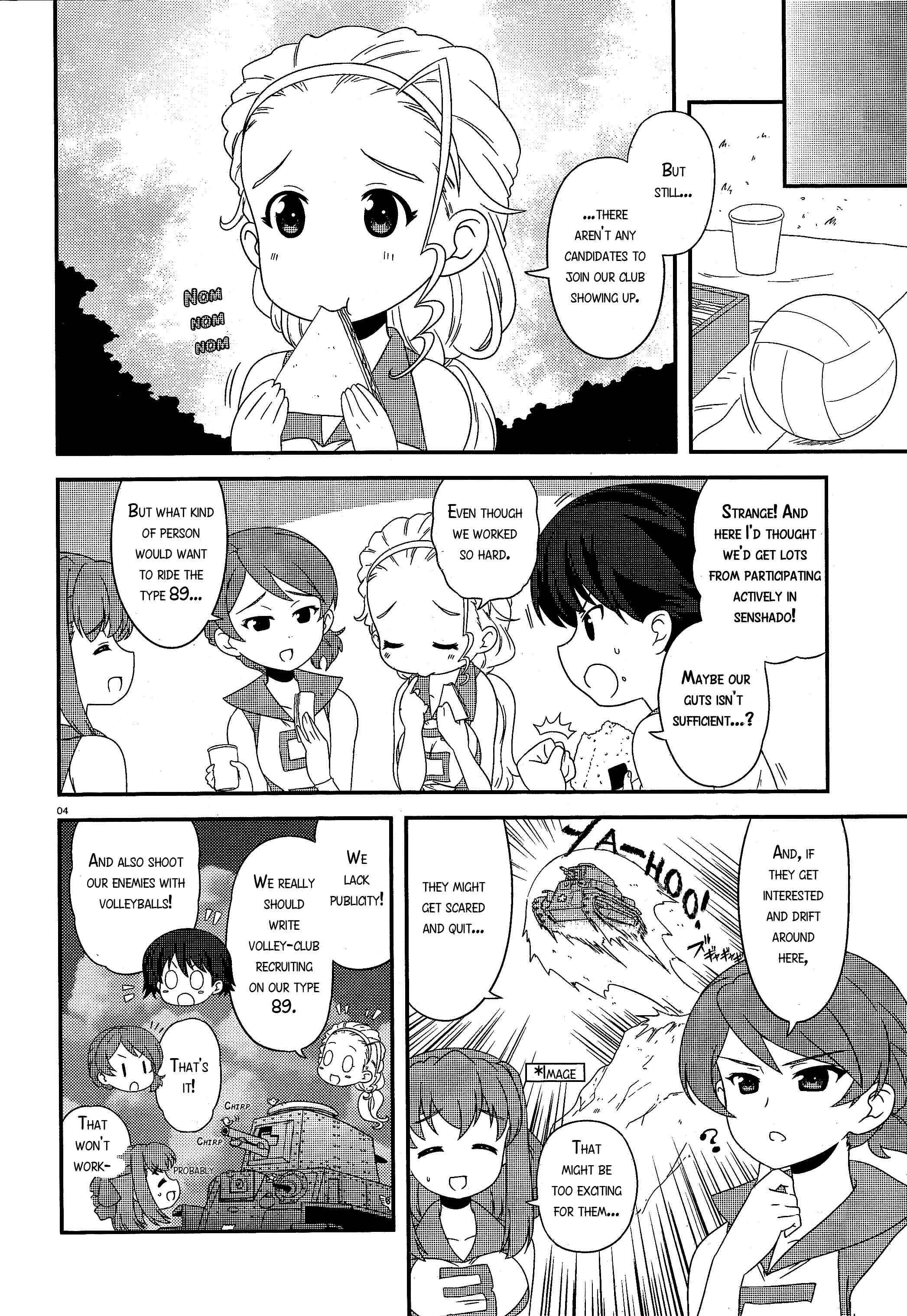 Page 4 Chapter 30 GIRLS und PANZER - Motto Love Love Sakusen desu!