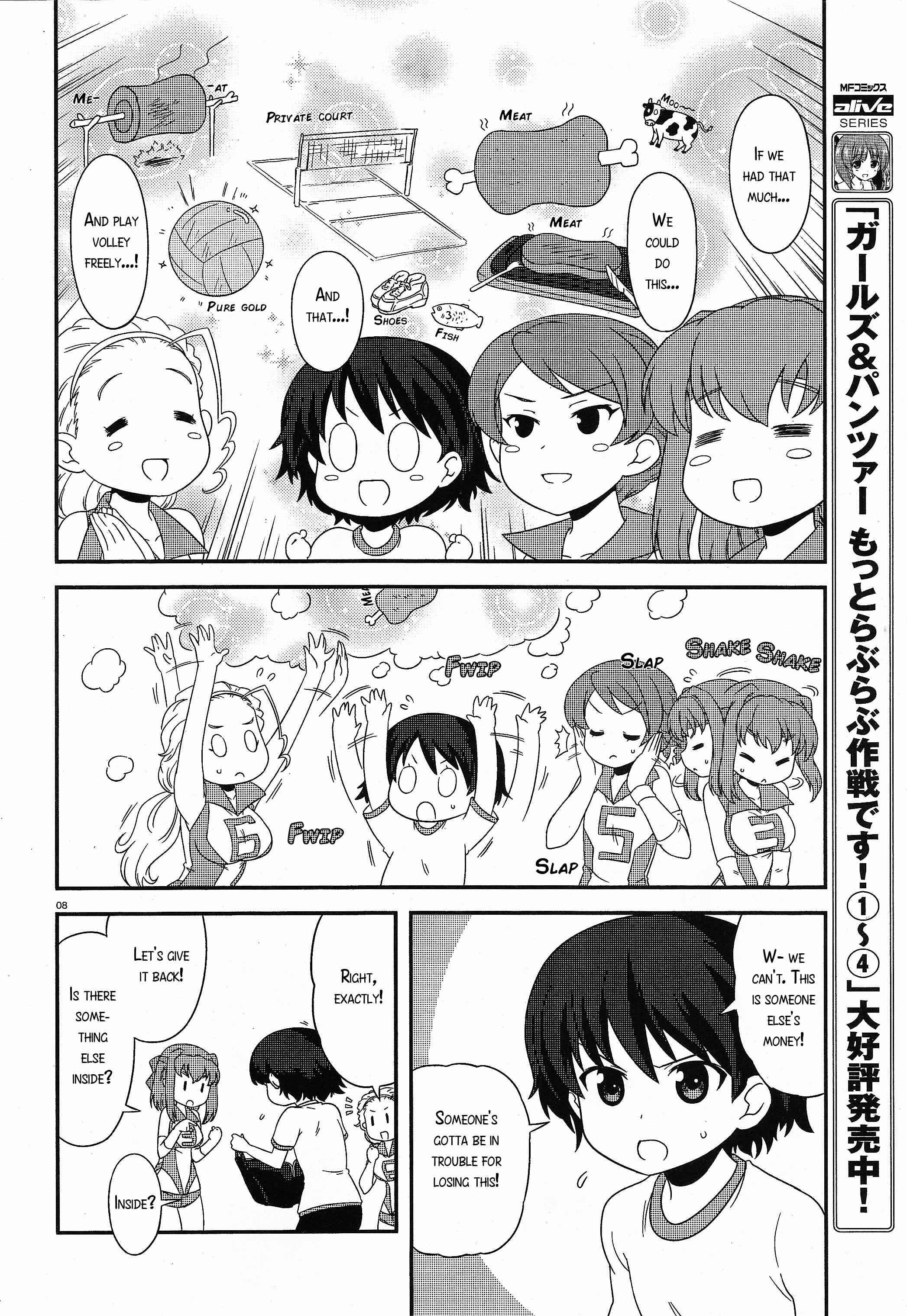 Page 8 Chapter 30 GIRLS und PANZER - Motto Love Love Sakusen desu!