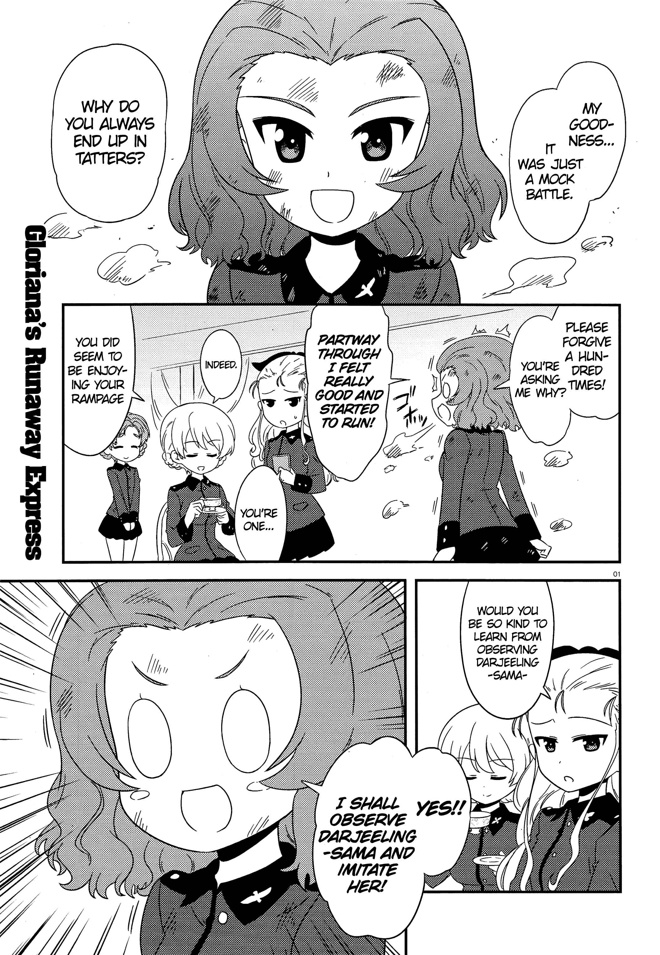 Page 1 Chapter 38 GIRLS und PANZER - Motto Love Love Sakusen desu!