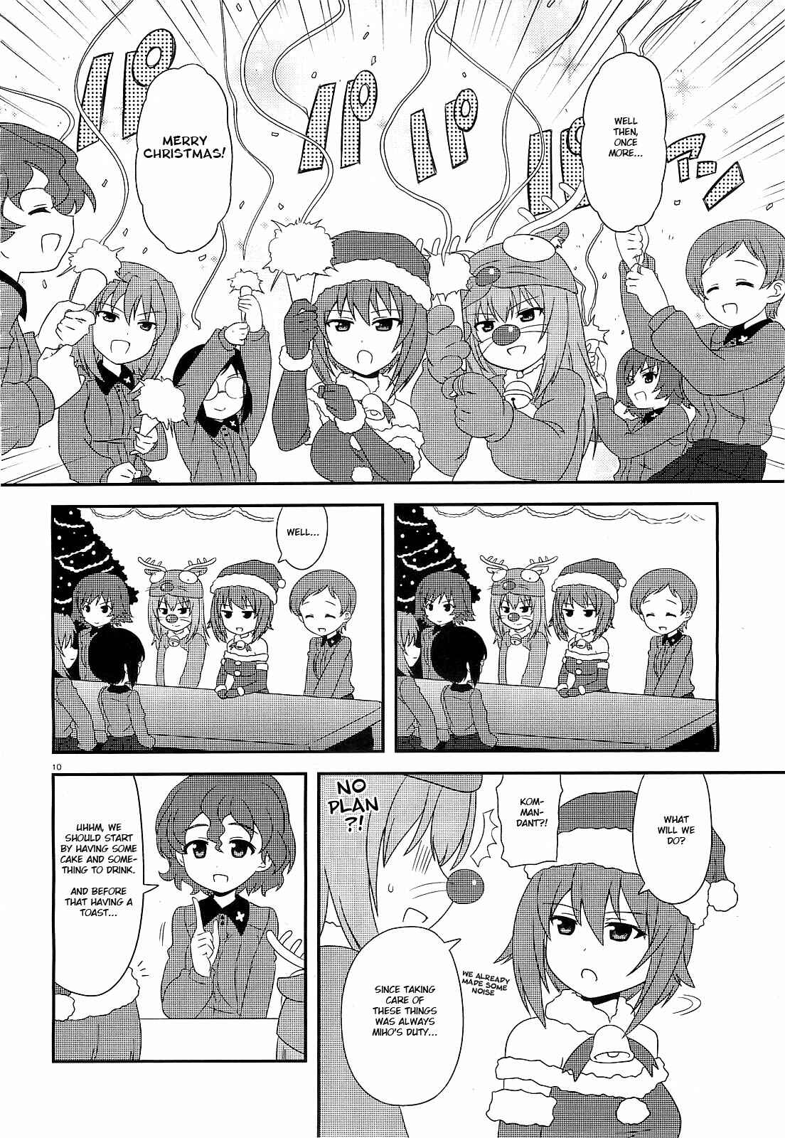 Page 10 Chapter 9 GIRLS und PANZER - Motto Love Love Sakusen desu!