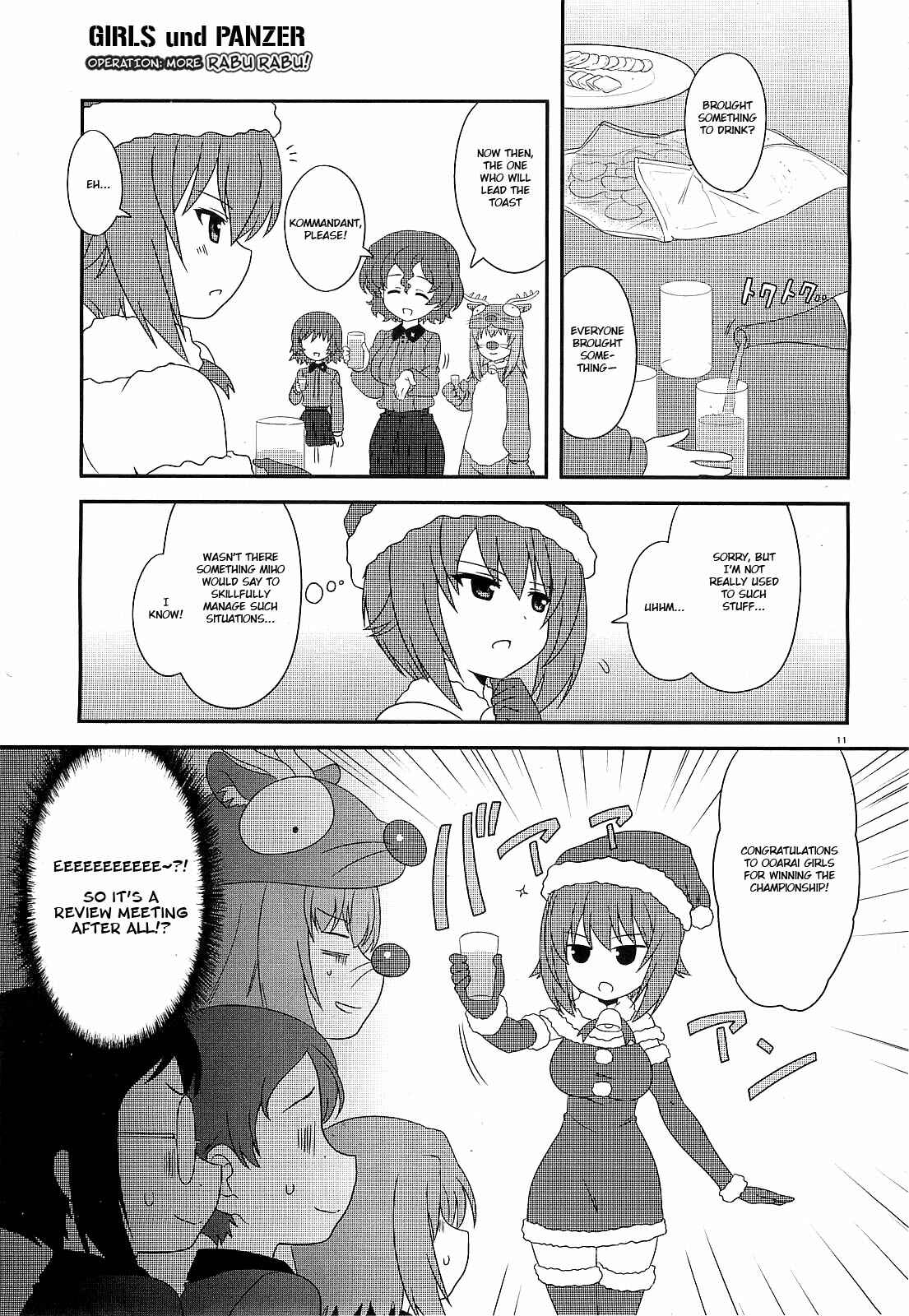 Page 11 Chapter 9 GIRLS und PANZER - Motto Love Love Sakusen desu!