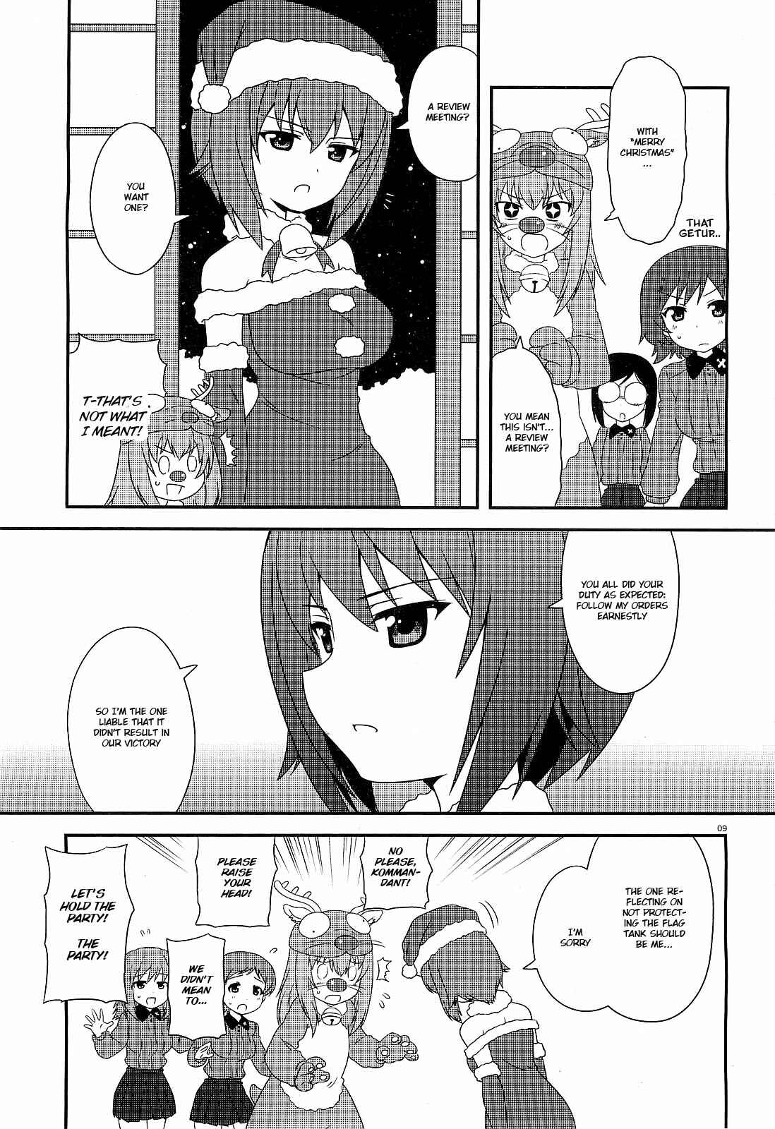 Page 9 Chapter 9 GIRLS und PANZER - Motto Love Love Sakusen desu!