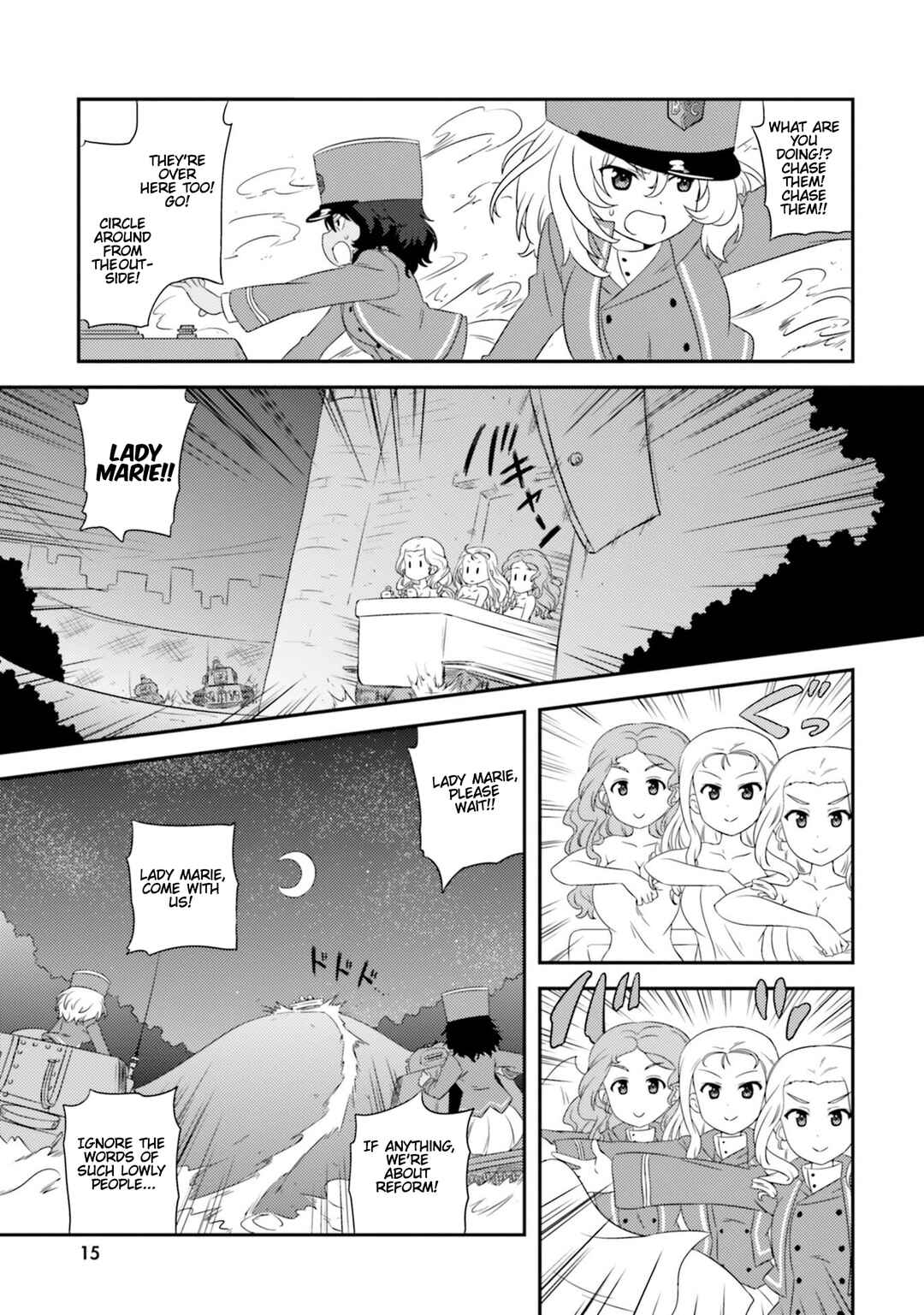 Page 16 Chapter 76 GIRLS und PANZER - Motto Love Love Sakusen desu!