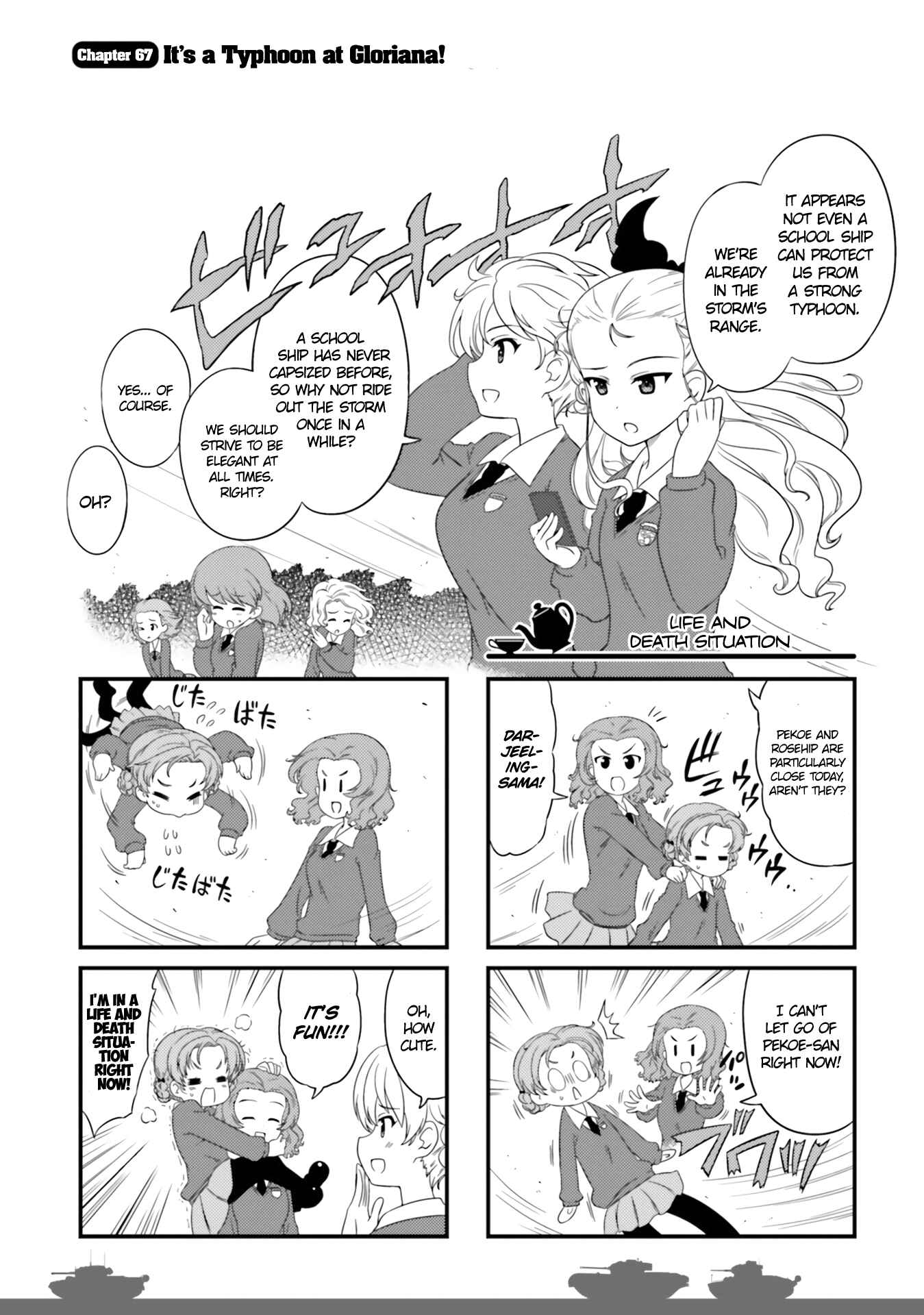 Page 1 Chapter 67 GIRLS und PANZER - Motto Love Love Sakusen desu!