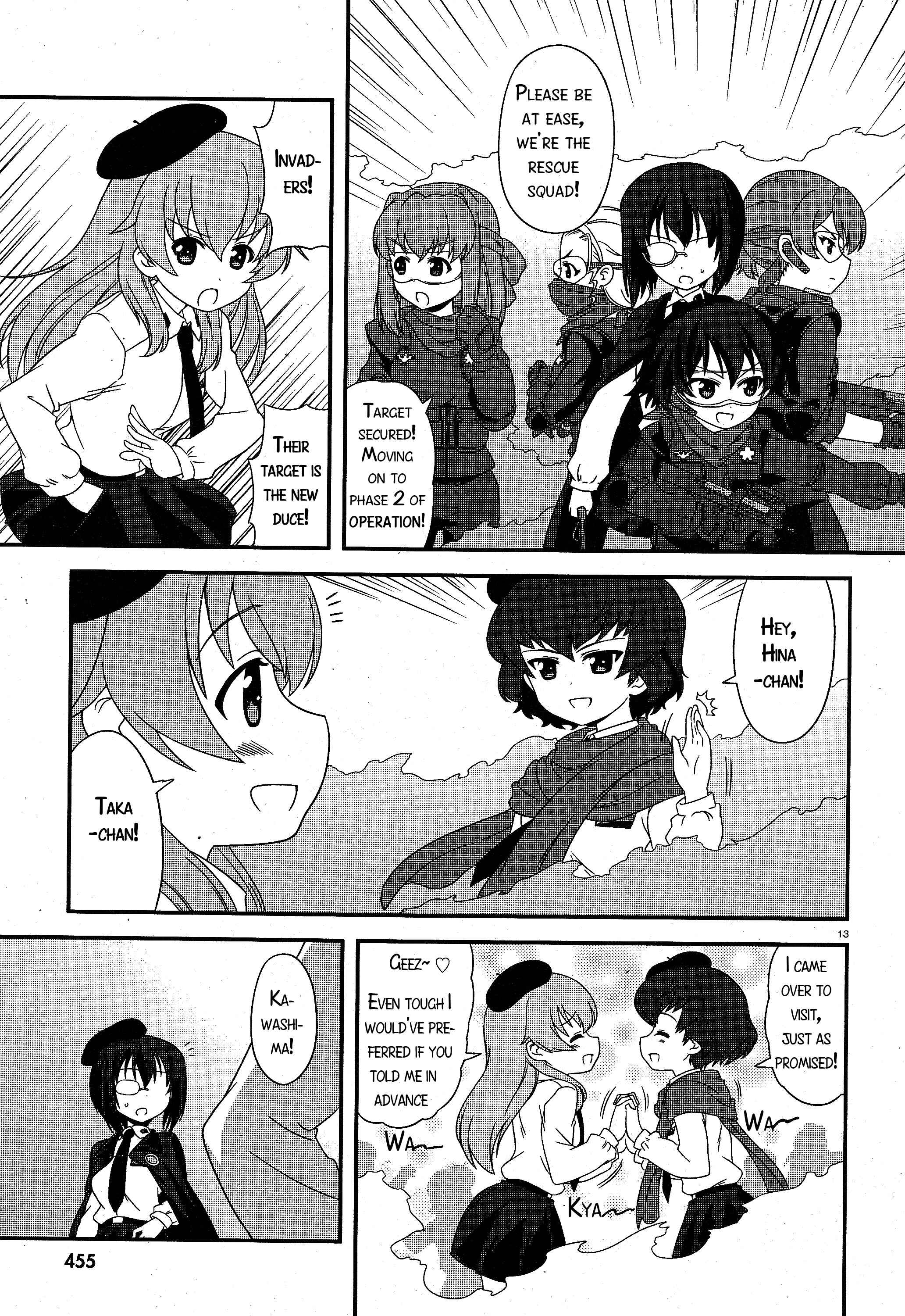 Page 13 Chapter 17 GIRLS und PANZER - Motto Love Love Sakusen desu!
