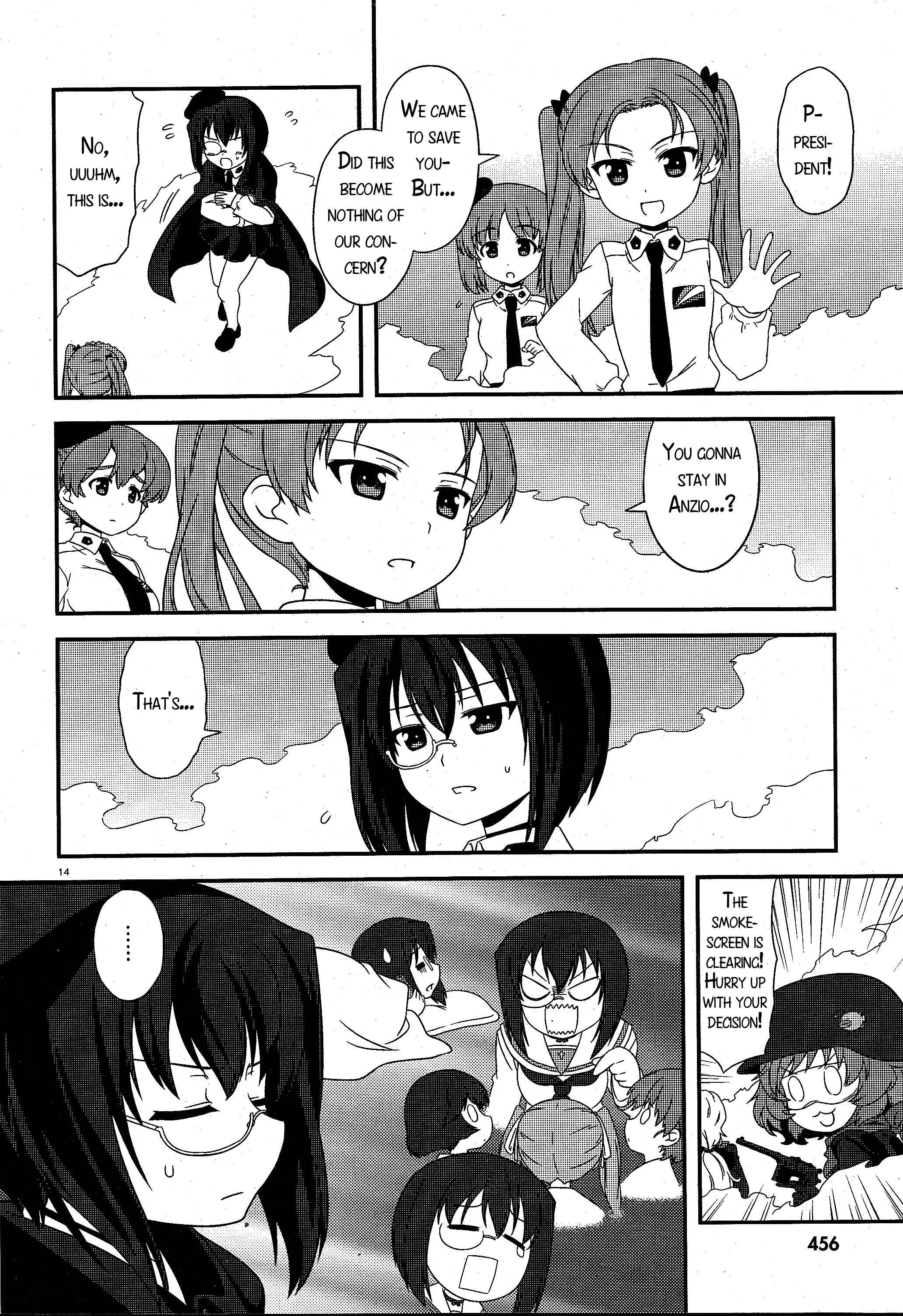 Page 14 Chapter 17 GIRLS und PANZER - Motto Love Love Sakusen desu!