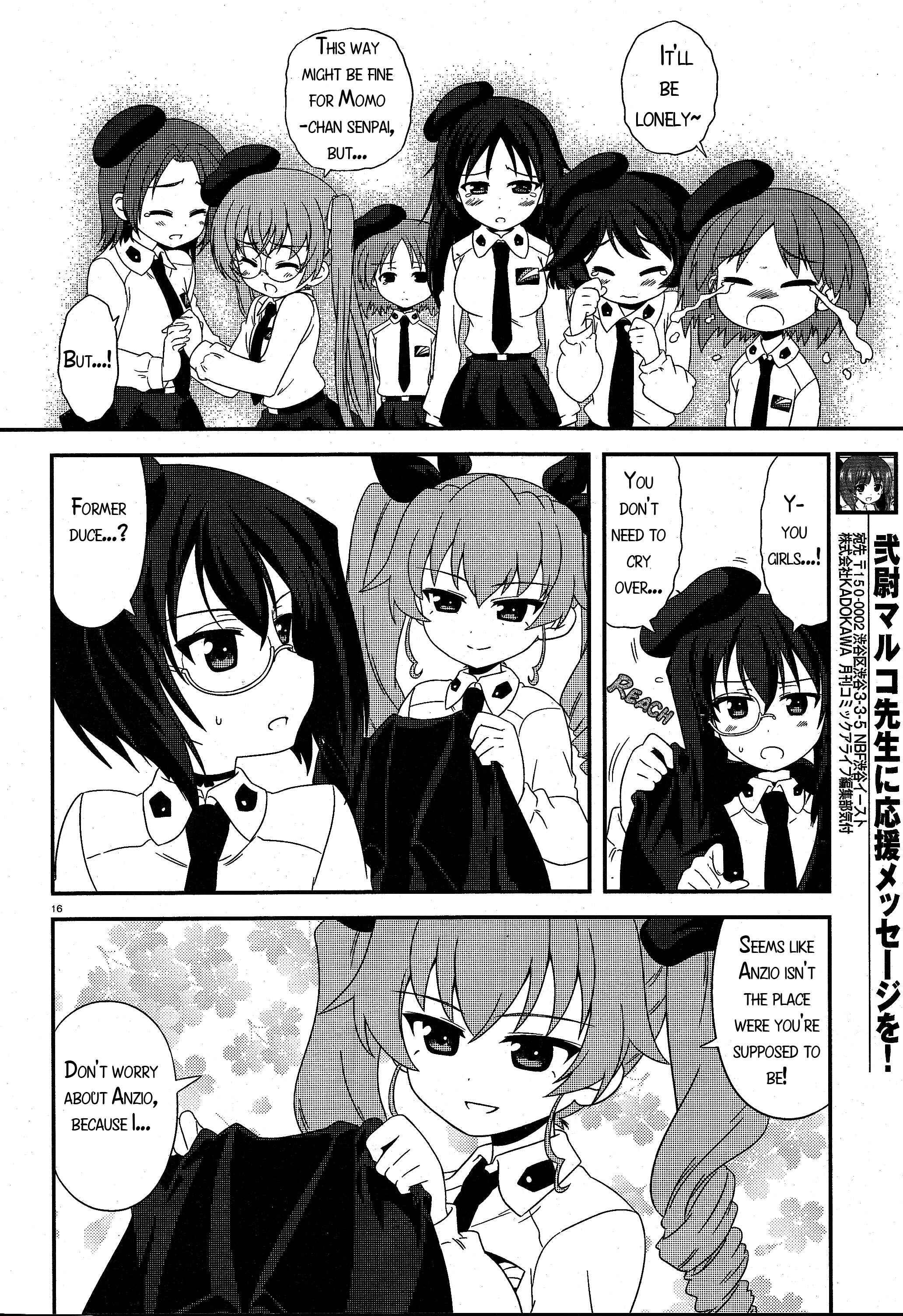 Page 16 Chapter 17 GIRLS und PANZER - Motto Love Love Sakusen desu!