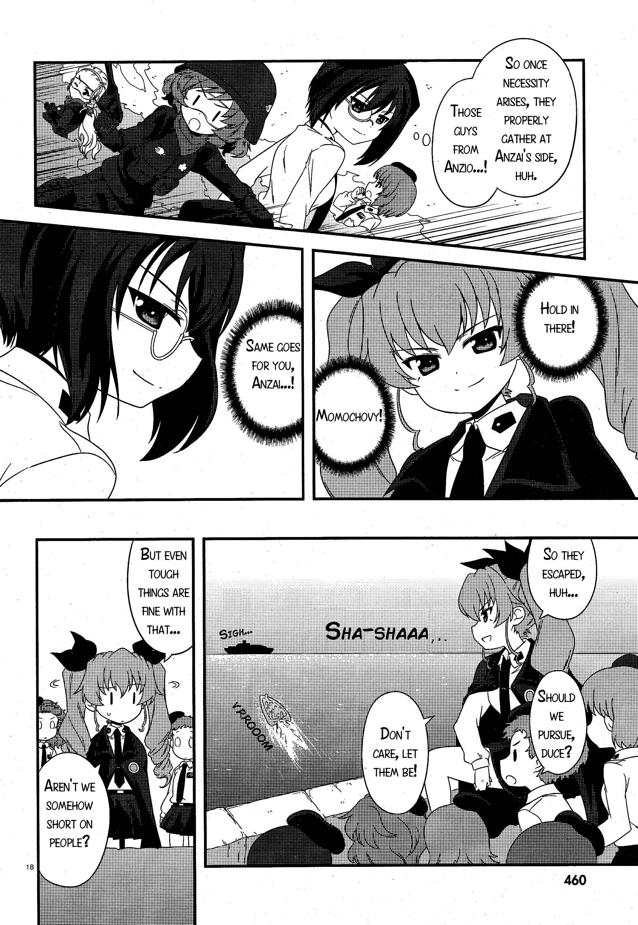 Page 18 Chapter 17 GIRLS und PANZER - Motto Love Love Sakusen desu!