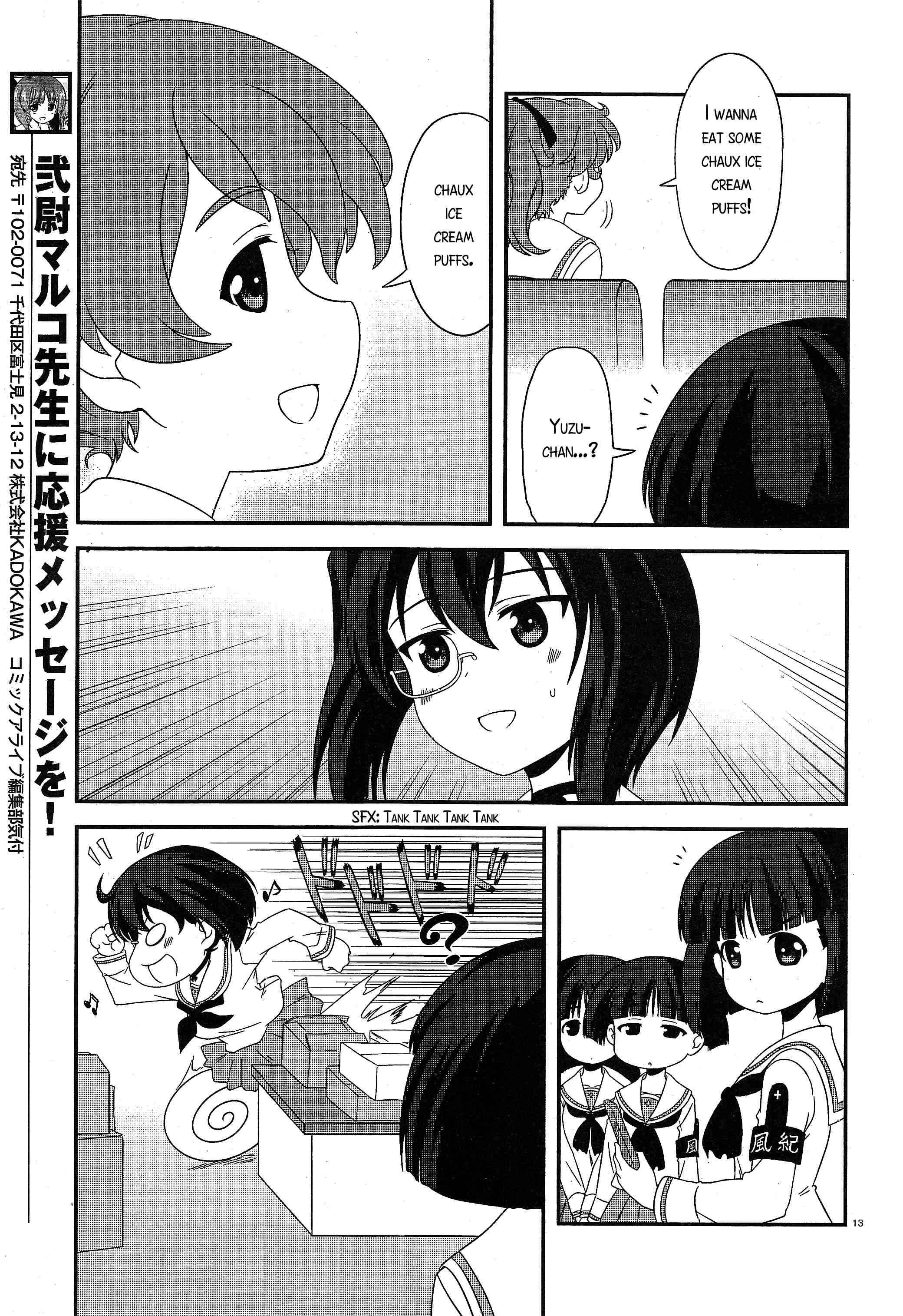 Page 13 Chapter 28 GIRLS und PANZER - Motto Love Love Sakusen desu!