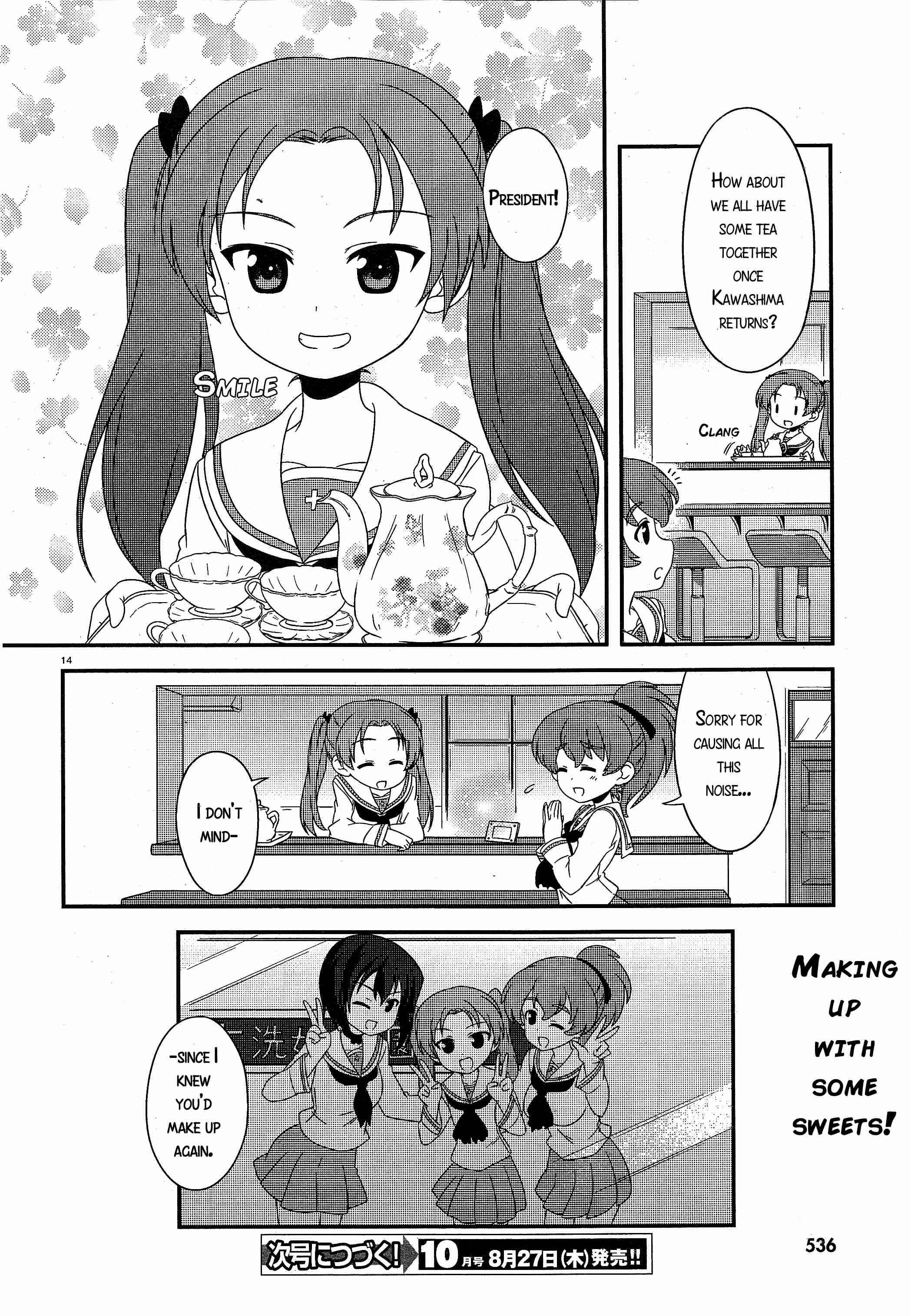 Page 14 Chapter 28 GIRLS und PANZER - Motto Love Love Sakusen desu!