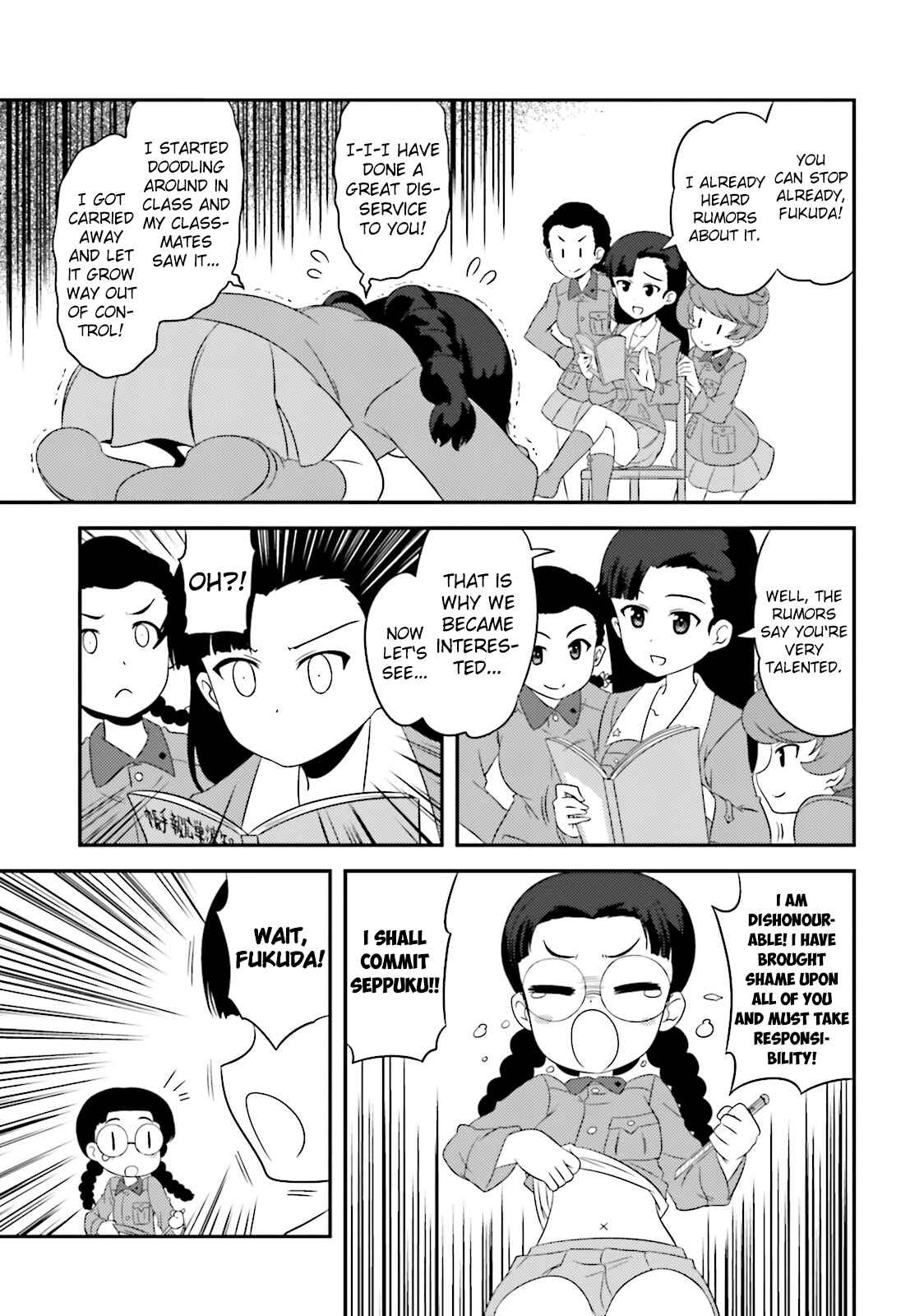 Page 5 Chapter 58 GIRLS und PANZER - Motto Love Love Sakusen desu!