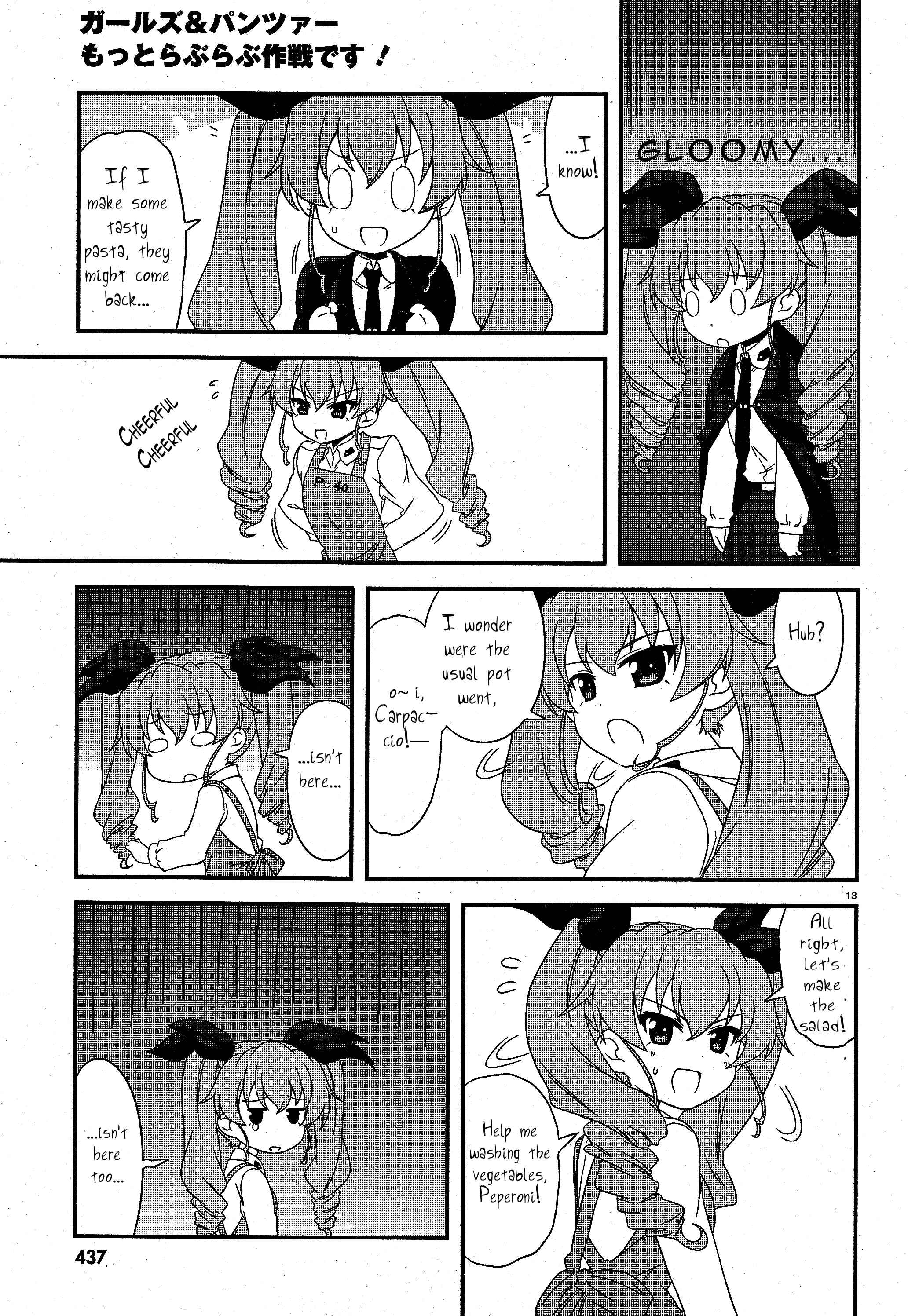 Page 13 Chapter 16 GIRLS und PANZER - Motto Love Love Sakusen desu!