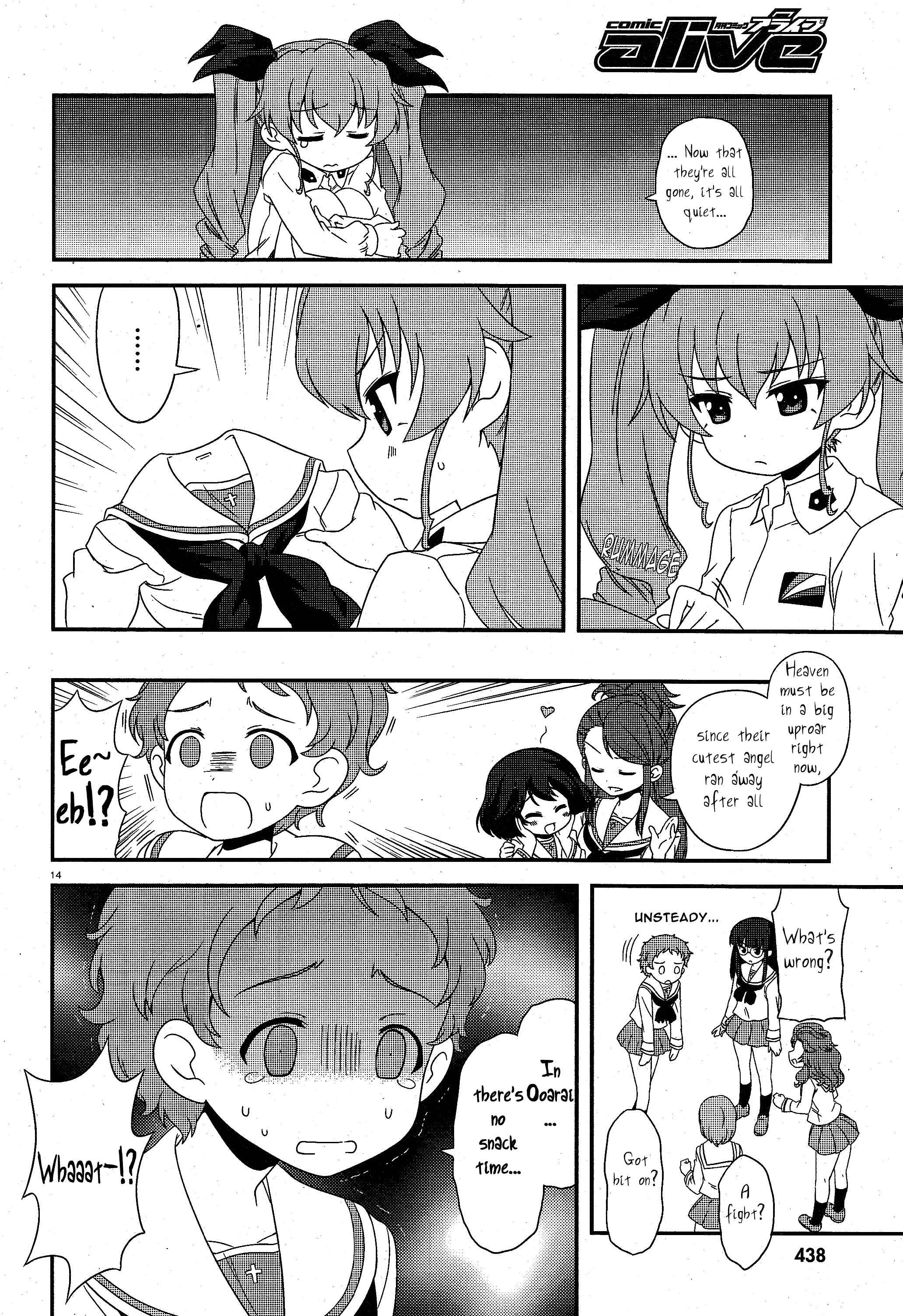 Page 14 Chapter 16 GIRLS und PANZER - Motto Love Love Sakusen desu!