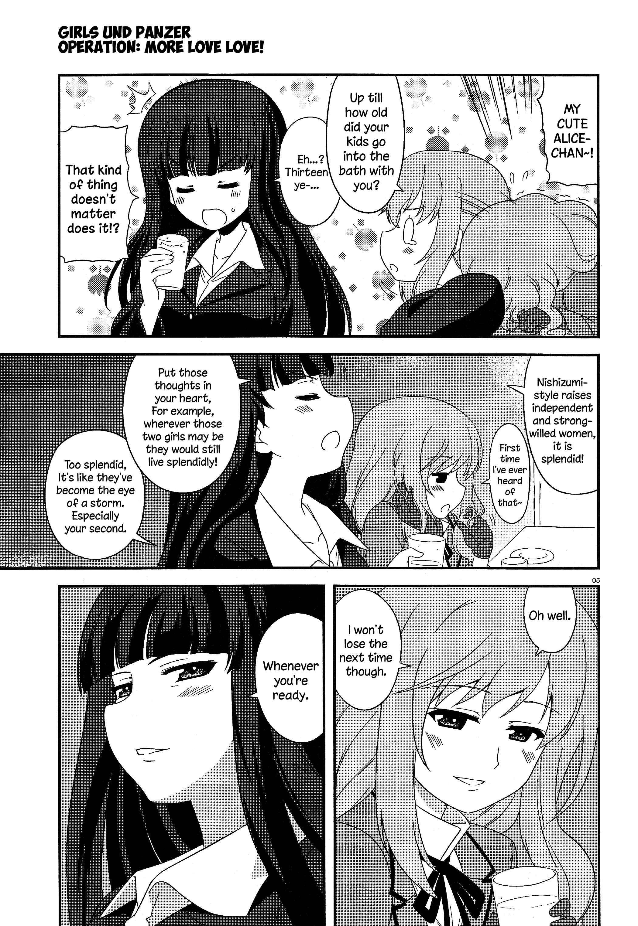Page 5 Chapter 36 GIRLS und PANZER - Motto Love Love Sakusen desu!