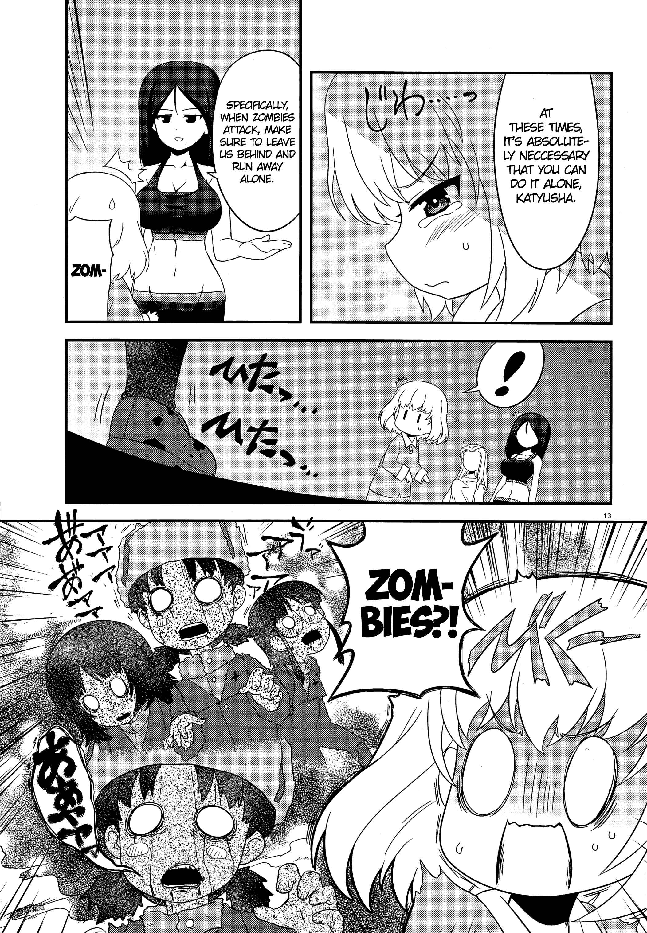 Page 13 Chapter 42 GIRLS und PANZER - Motto Love Love Sakusen desu!