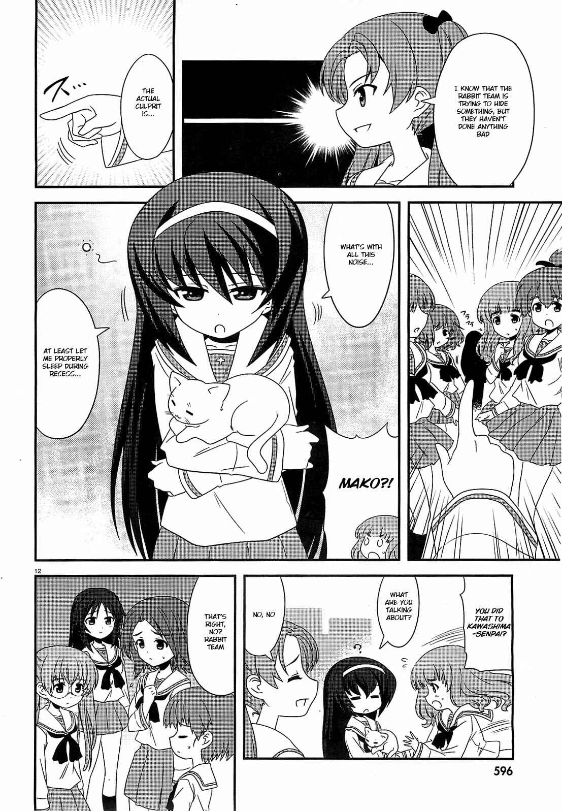 Page 12 Chapter 10 GIRLS und PANZER - Motto Love Love Sakusen desu!