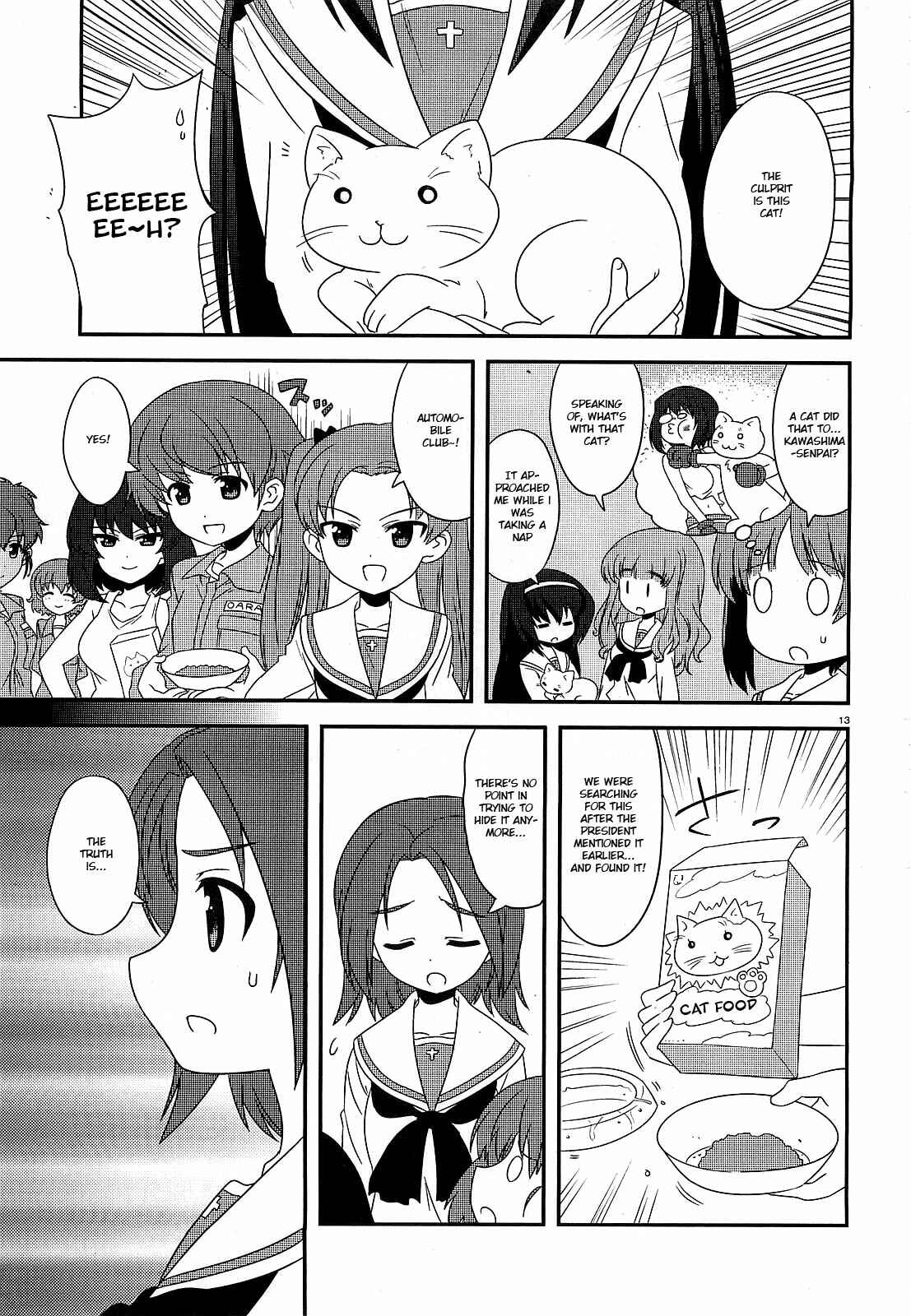 Page 13 Chapter 10 GIRLS und PANZER - Motto Love Love Sakusen desu!