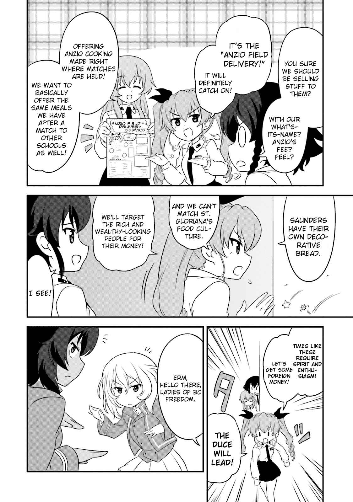 Page 4 Chapter 60 GIRLS und PANZER - Motto Love Love Sakusen desu!