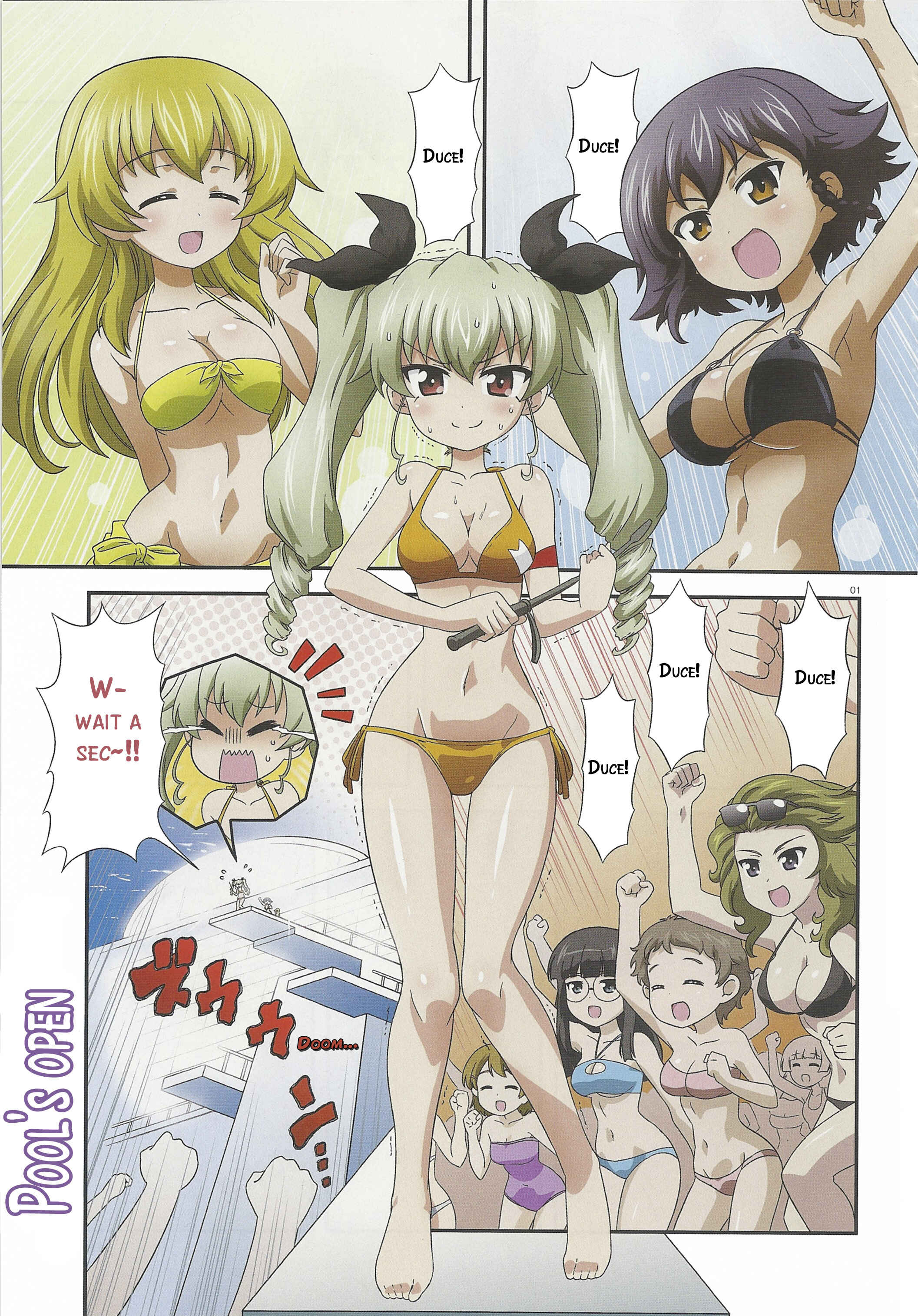 Page 1 Chapter 27 GIRLS und PANZER - Motto Love Love Sakusen desu!
