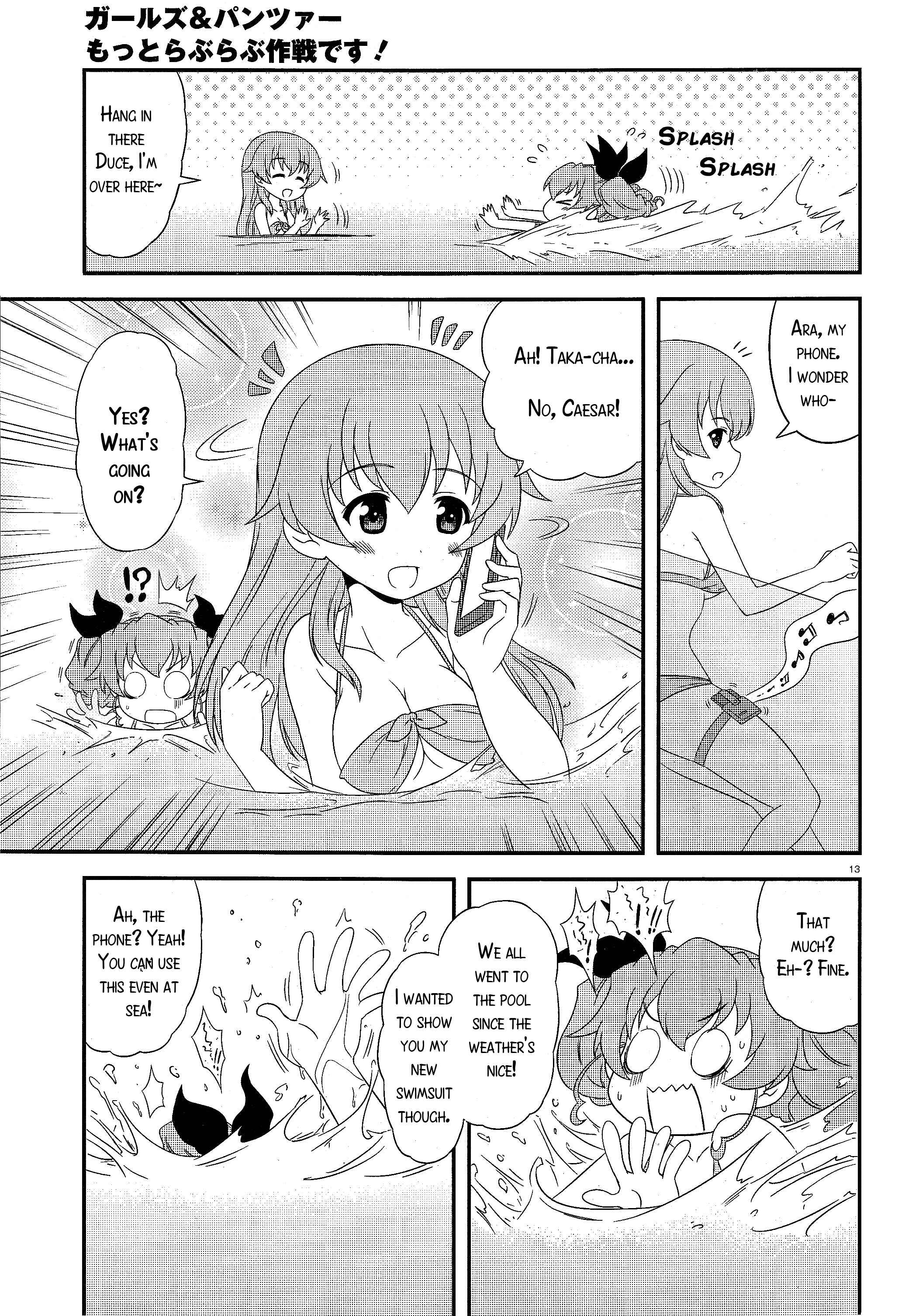 Page 12 Chapter 27 GIRLS und PANZER - Motto Love Love Sakusen desu!