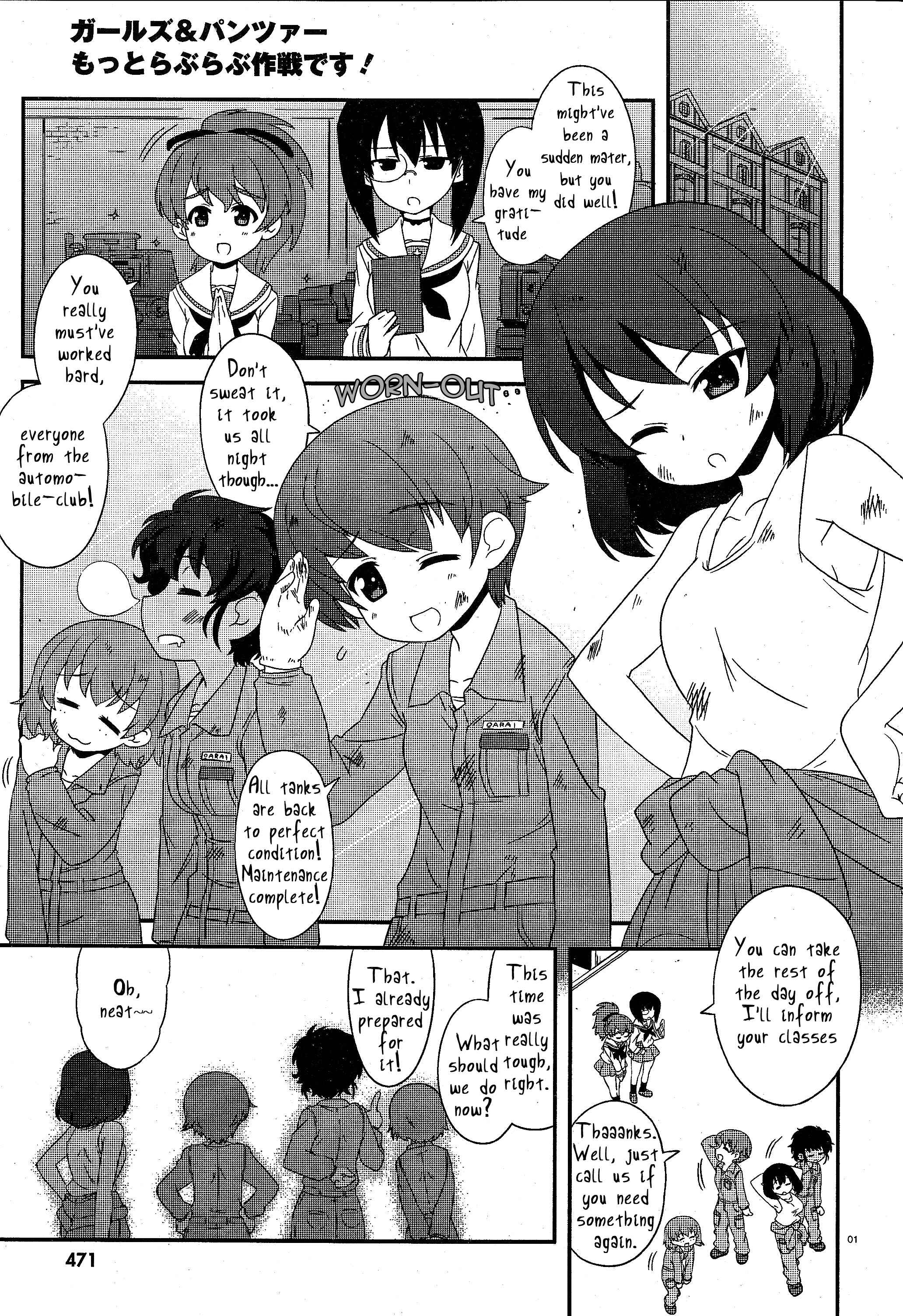 Page 1 Chapter 20 GIRLS und PANZER - Motto Love Love Sakusen desu!