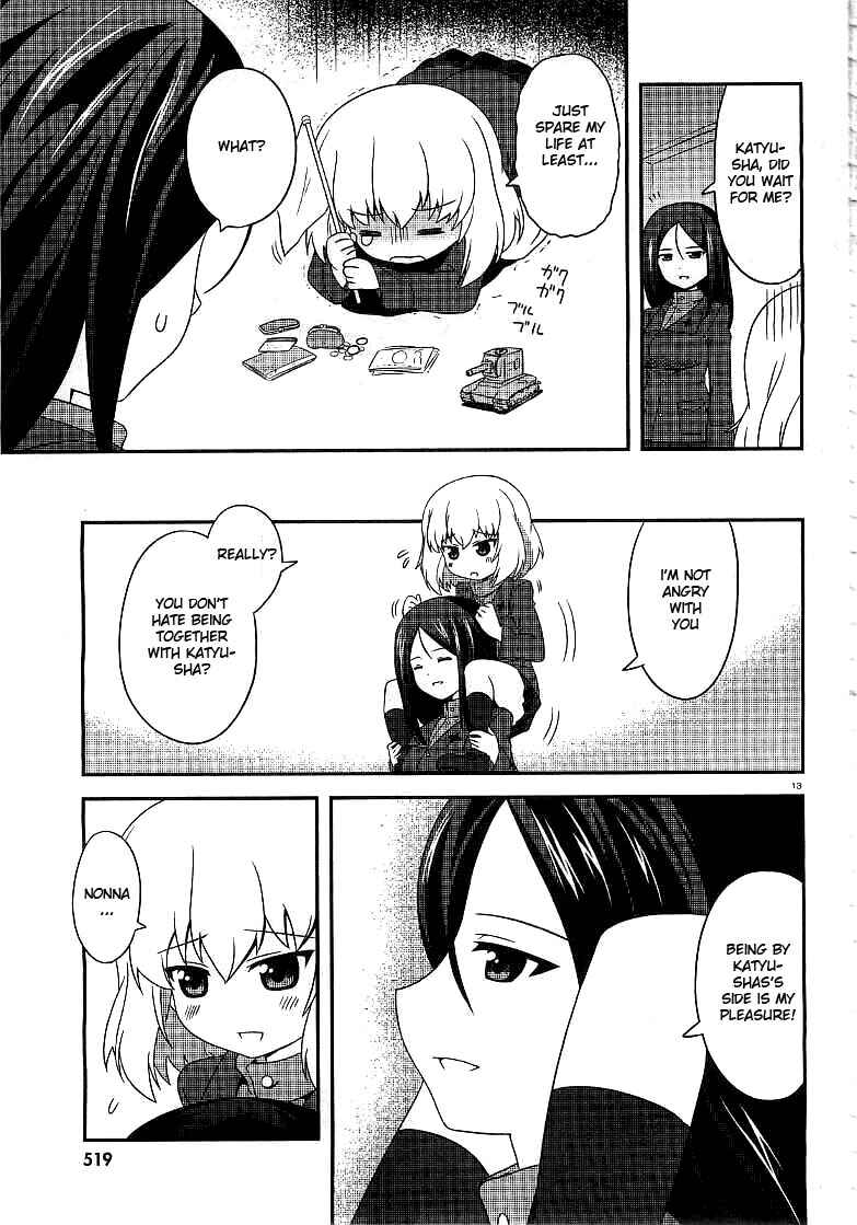 Page 13 Chapter 2 GIRLS und PANZER - Motto Love Love Sakusen desu!