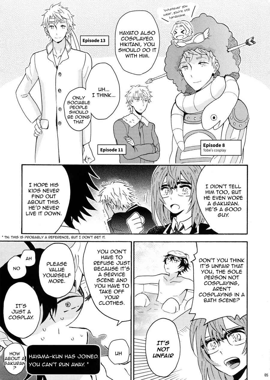 Page 4 Chapter Unknown_98ba Yahari Ore no Seishun Rabukome wa Machigatteiru. - Sokode Cosplay Desu (Doujinshi)