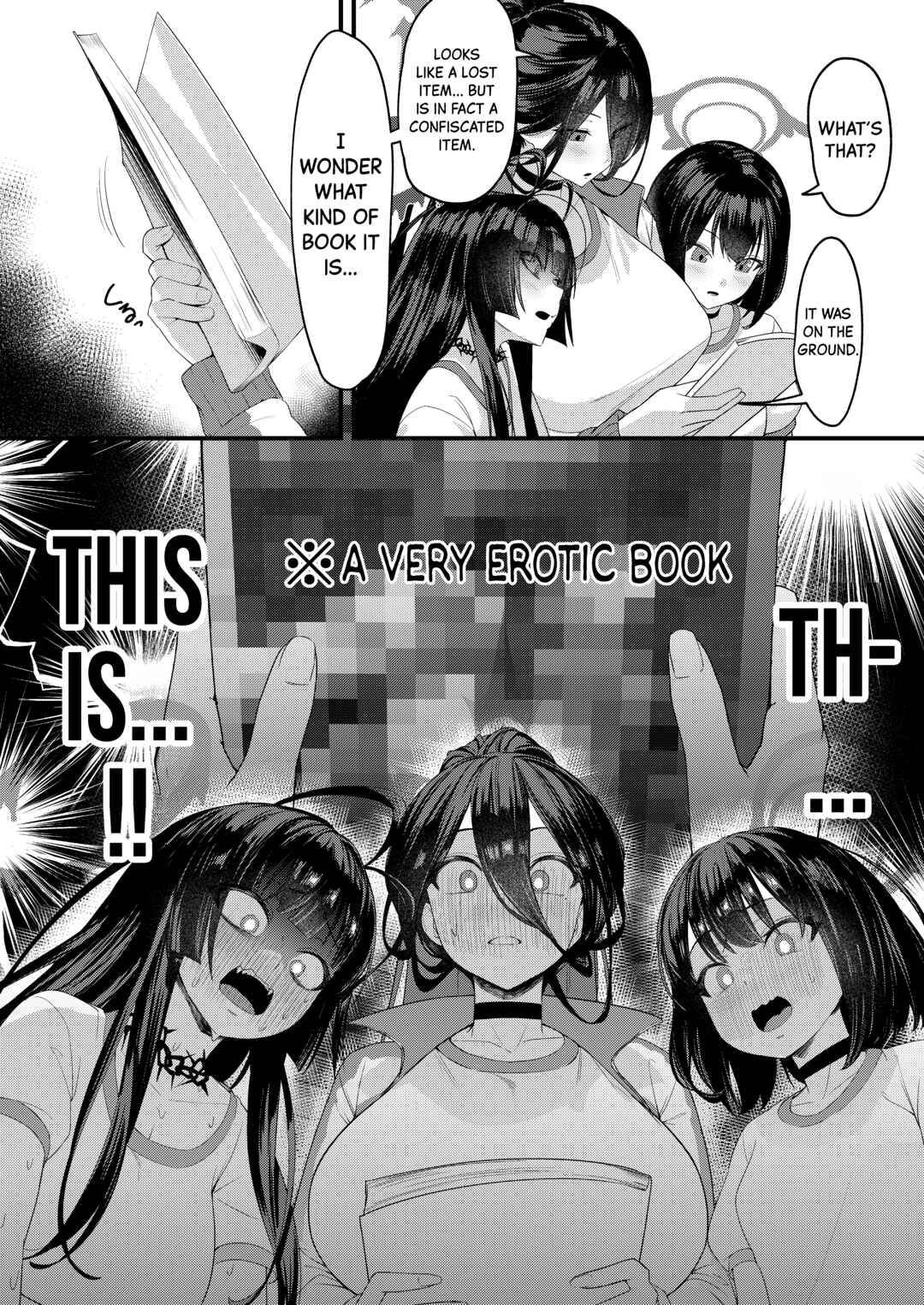 Page 4 Chapter Unknown_bcdf Blue Archive - Seigi Jitsugen Iinkai Seiteki Shidou (Doujinshi)
