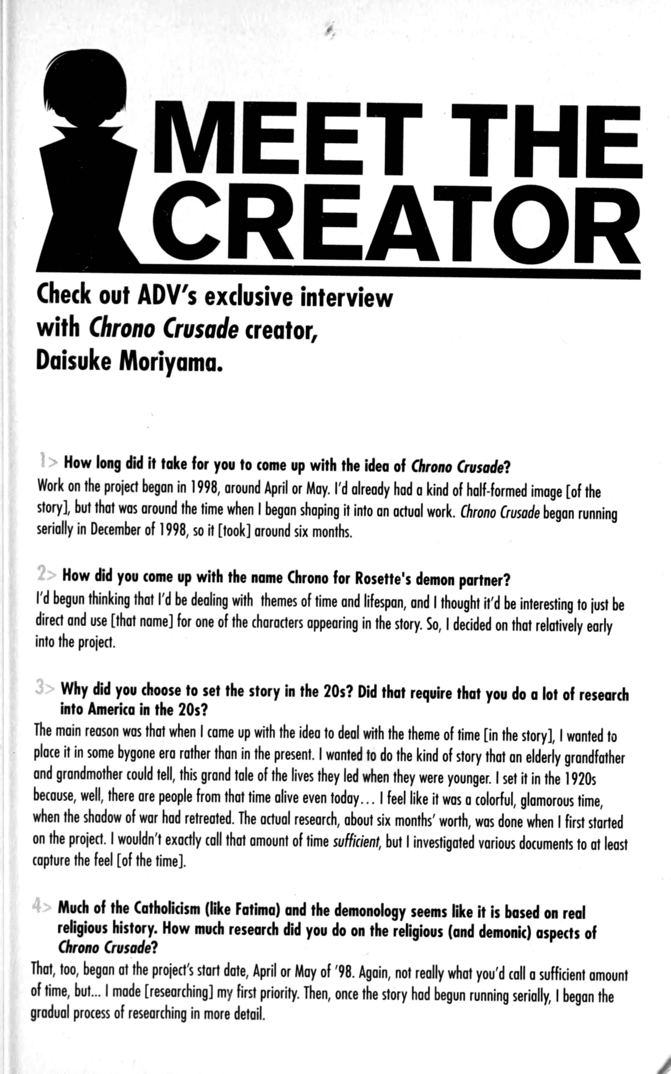 Page 4 Chapter 6.5 Chrono Crusade