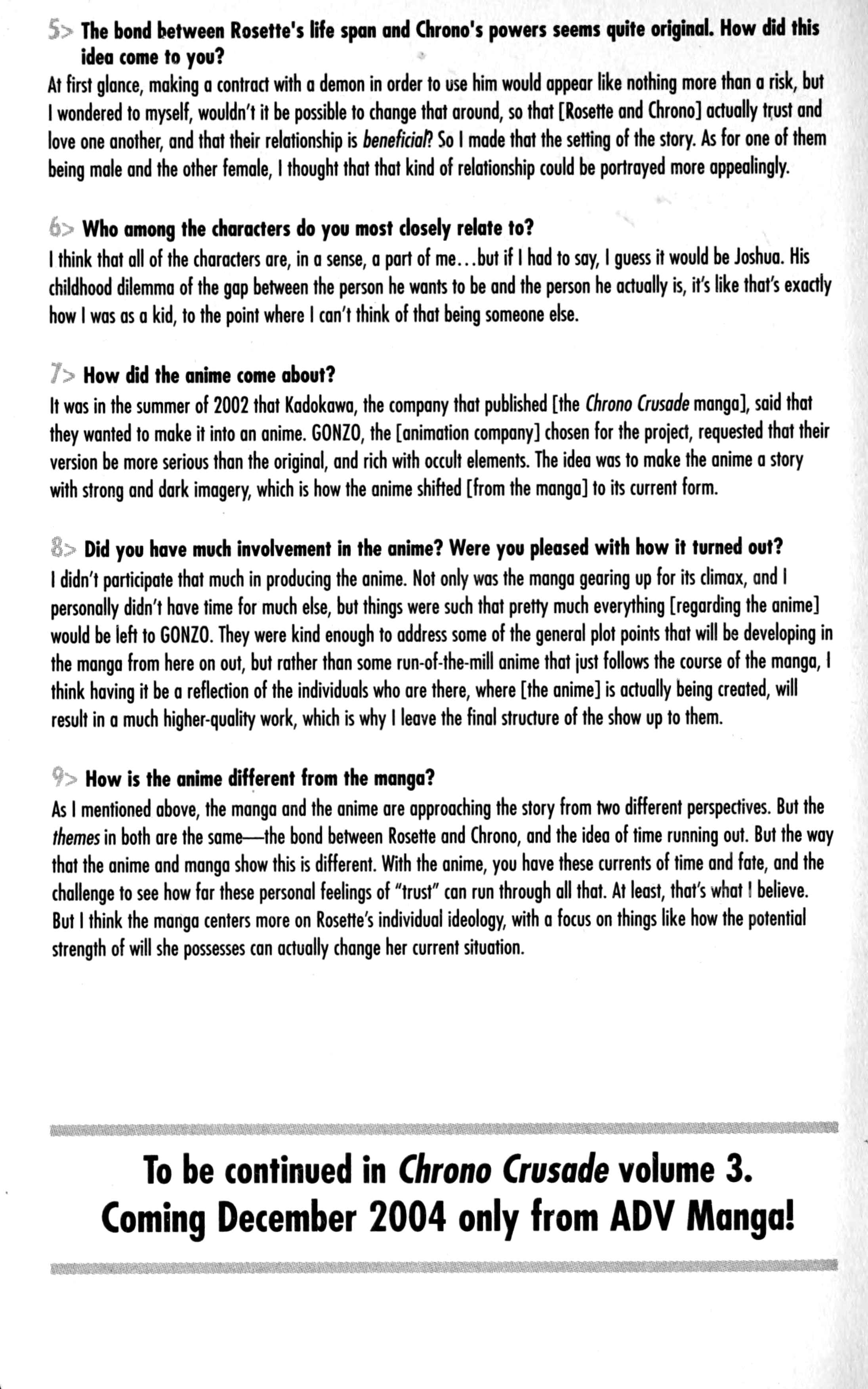 Page 5 Chapter 6.5 Chrono Crusade