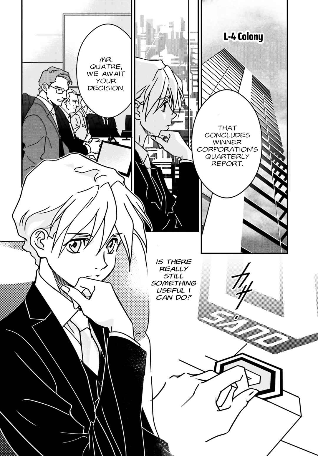 Page 11 Chapter 1 Mobile Suit Gundam Wing 0.5 Point Half Preventer-7