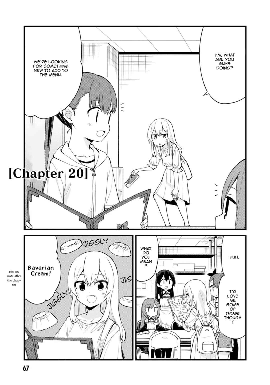 Page 1 Chapter 20 Mesugaki no Iru Kissaten