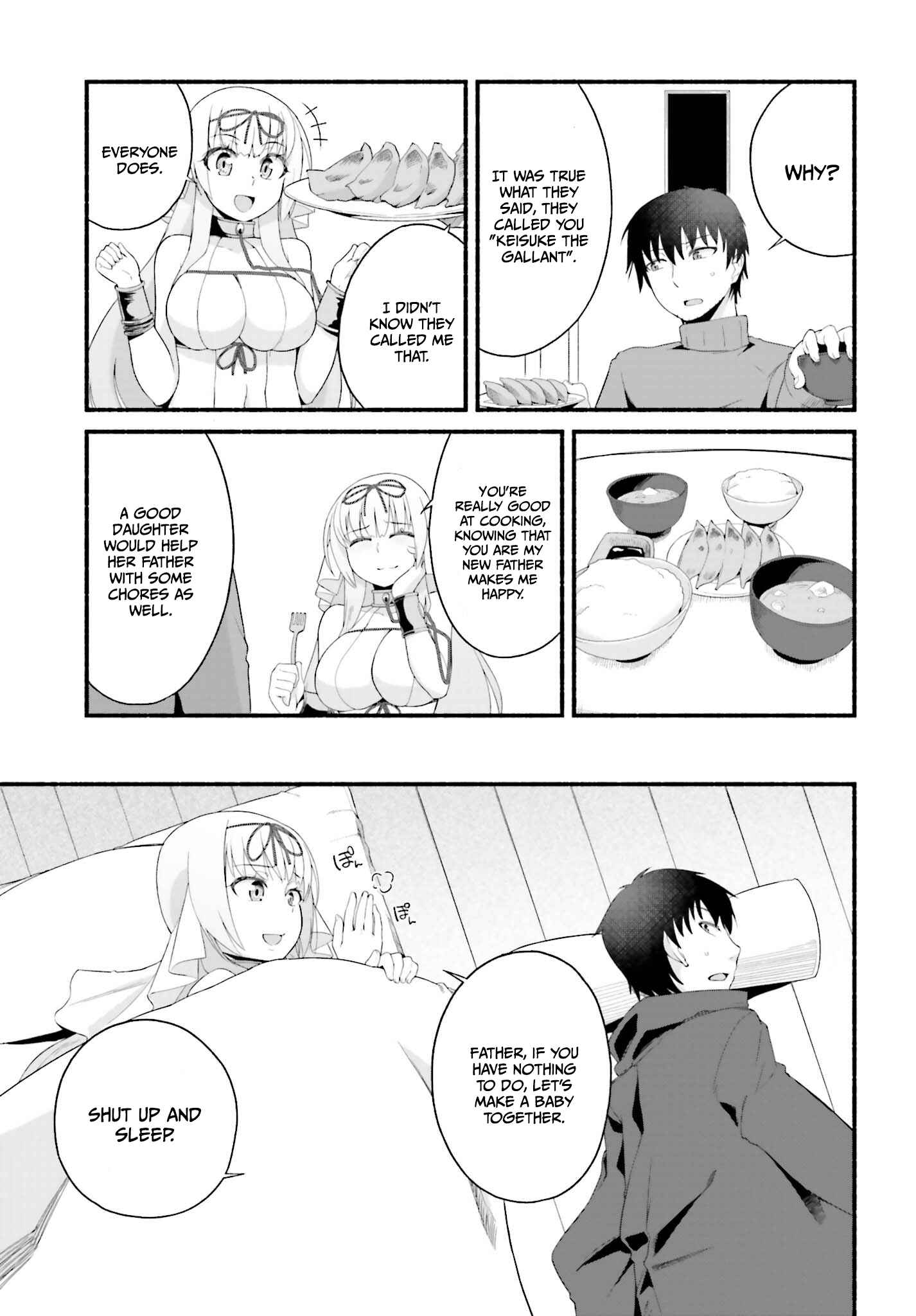 Page 13 Chapter 2.2 Isekai Kaeri no Ossan wa, Fusei Sukiru de Fathercon Musume-tachi o Tororori ni