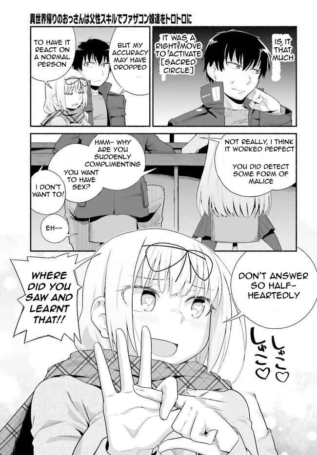 Page 17 Chapter 11 Isekai Kaeri no Ossan wa, Fusei Sukiru de Fathercon Musume-tachi o Tororori ni