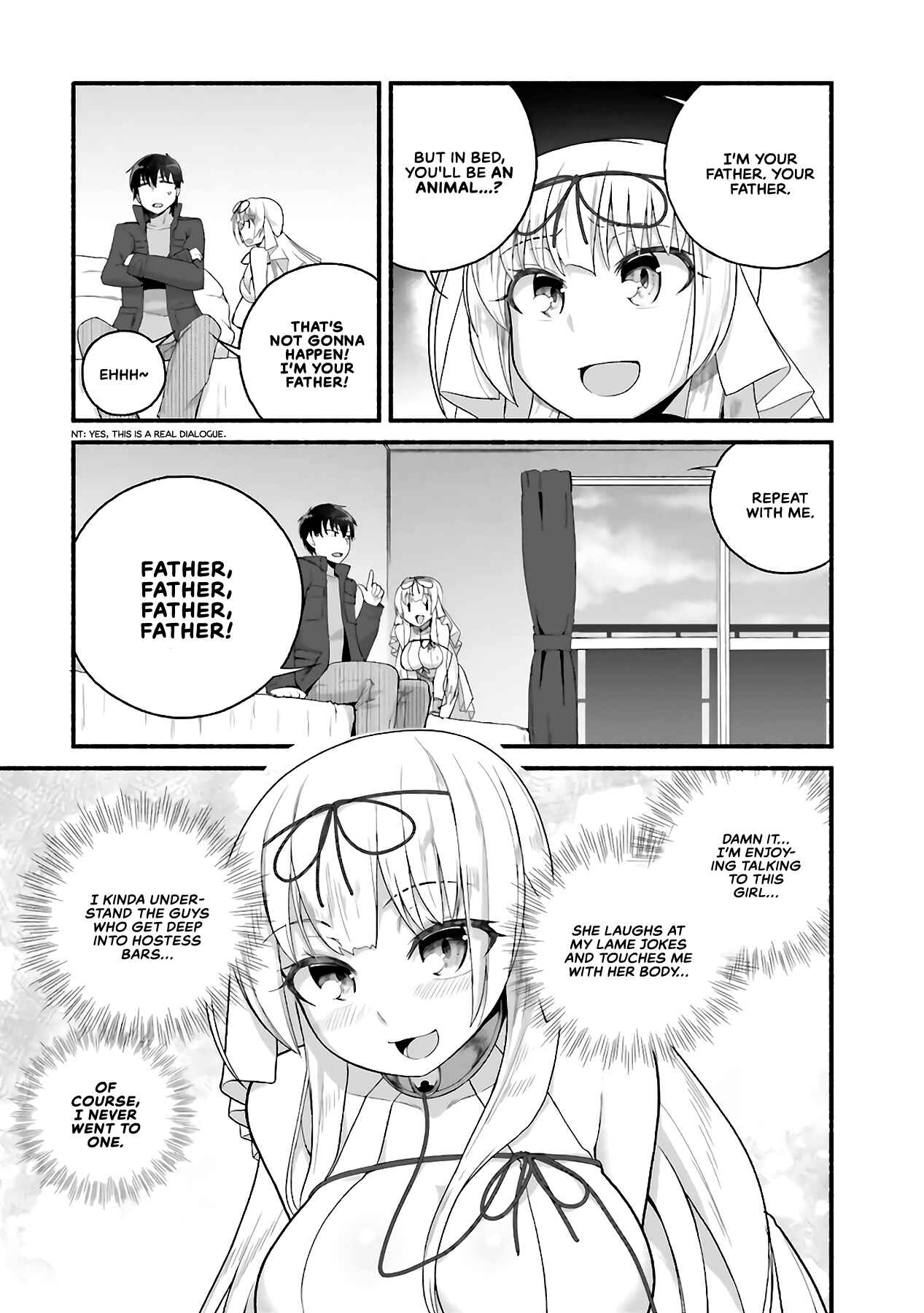 Page 12 Chapter 4.1 Isekai Kaeri no Ossan wa, Fusei Sukiru de Fathercon Musume-tachi o Tororori ni