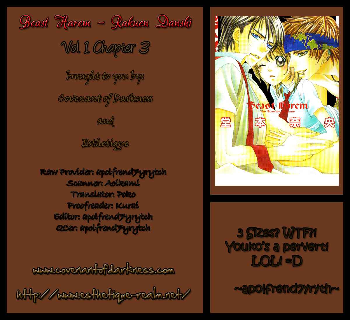 Page 4 Chapter 3 Rakuen Danshi - Beast Harem