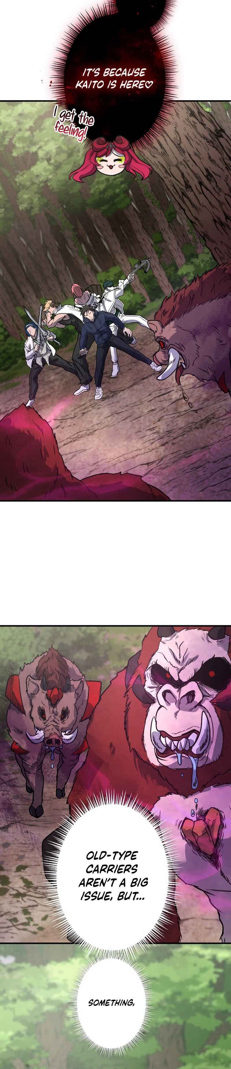 Page 58 Chapter 9 Kami no Tekigousha: God of Infected