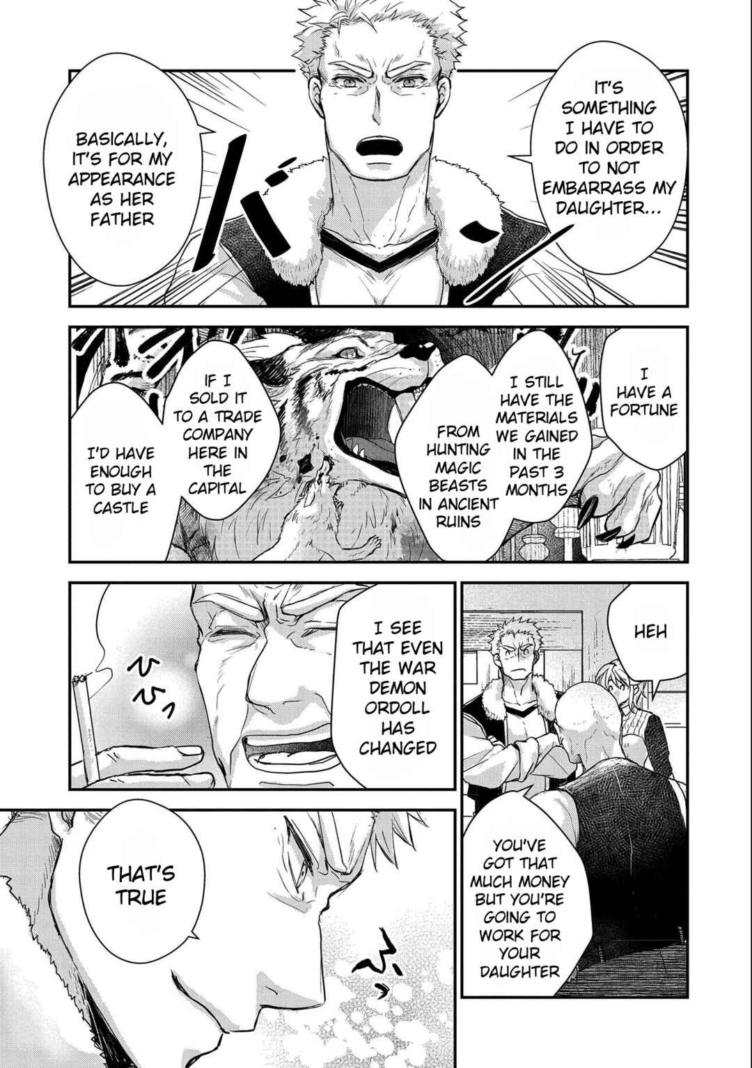 Page 17 Chapter 21 Senki to Yobareta Otoko, Ouke ni Ansatsu Saretara Musume wo Hiroi, Issho ni Slow Life wo Hajimeru