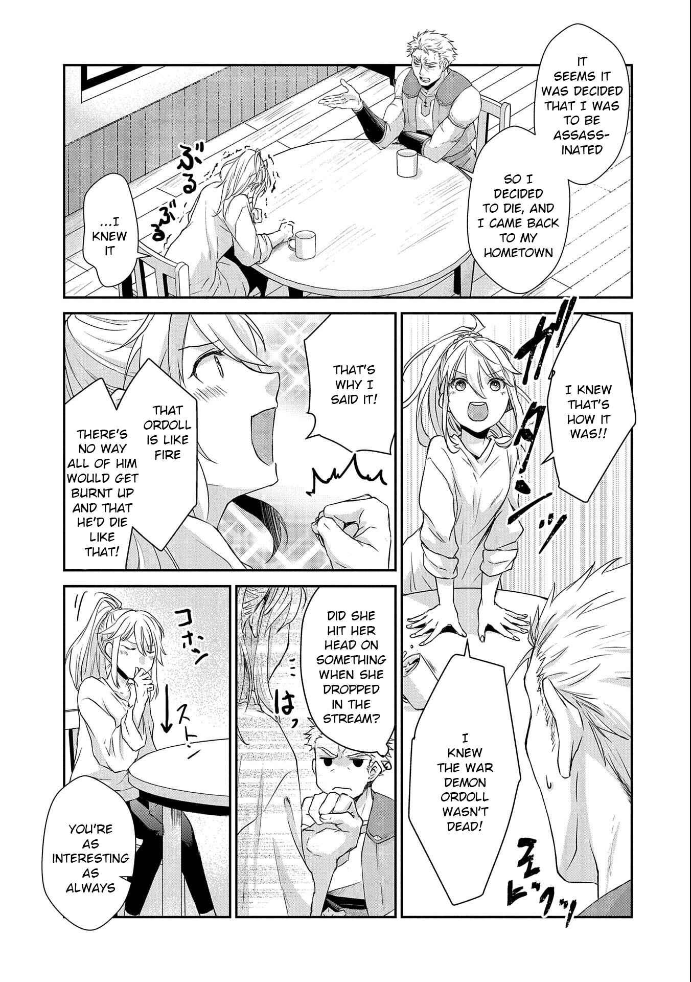 Page 15 Chapter 4 Senki to Yobareta Otoko, Ouke ni Ansatsu Saretara Musume wo Hiroi, Issho ni Slow Life wo Hajimeru