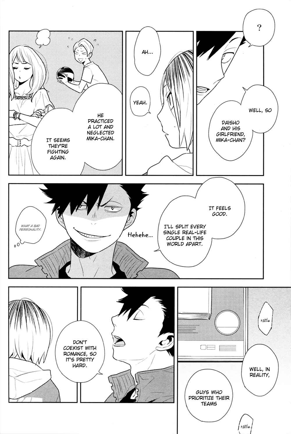 Page 14 Chapter Unknown_62e7 Haikyu!! - Yours, Yours. (Doujinshi)