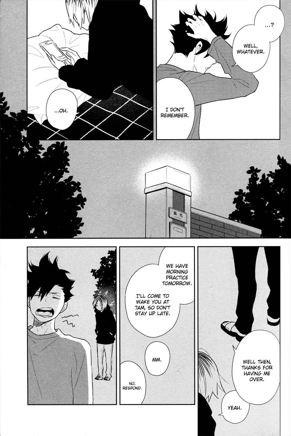 Page 27 Chapter Unknown_62e7 Haikyu!! - Yours, Yours. (Doujinshi)
