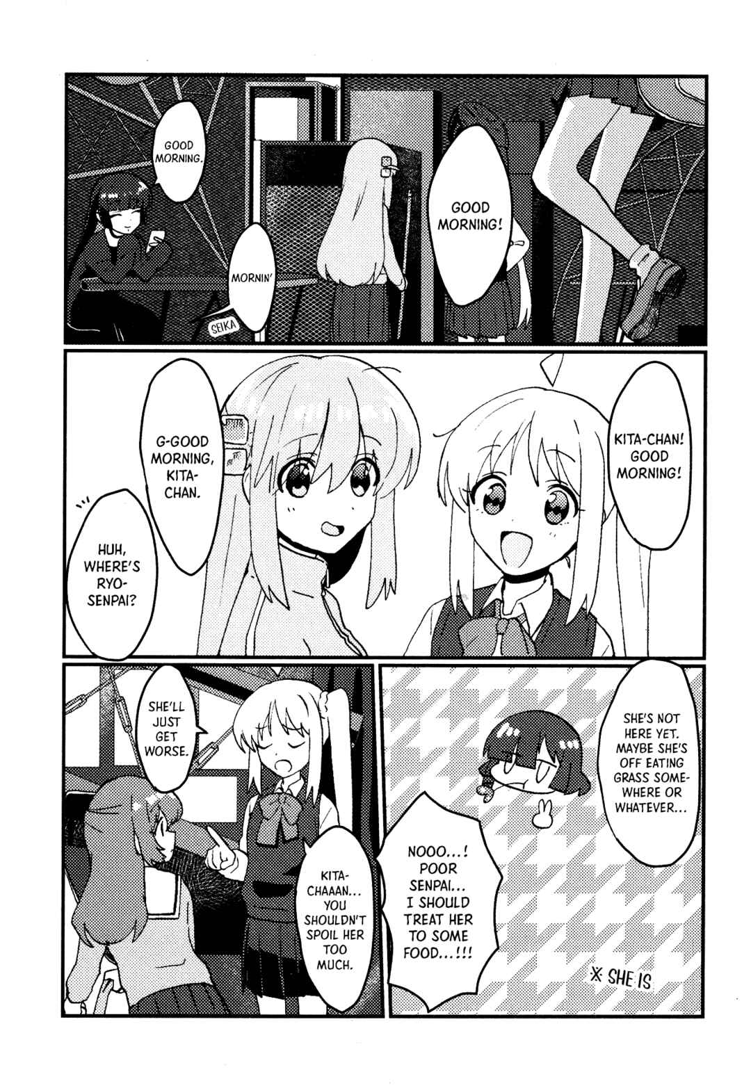 Page 4 Chapter Unknown_2245 Bocchi the Rock! - Flashbackers (Doujinshi)