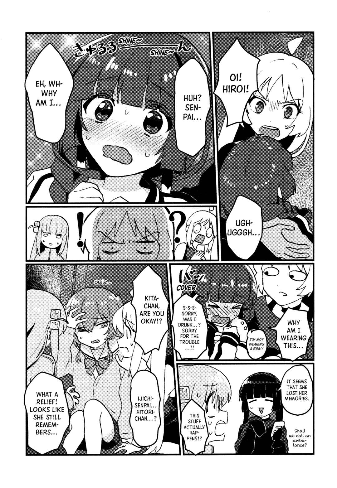 Page 8 Chapter Unknown_2245 Bocchi the Rock! - Flashbackers (Doujinshi)
