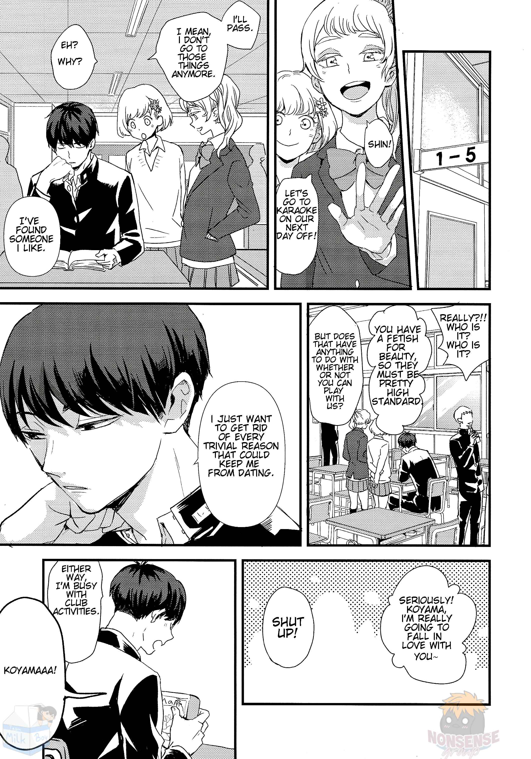 Page 10 Chapter 2 Haikyu!! - Fish Swimming in the Sky (Doujinshi)