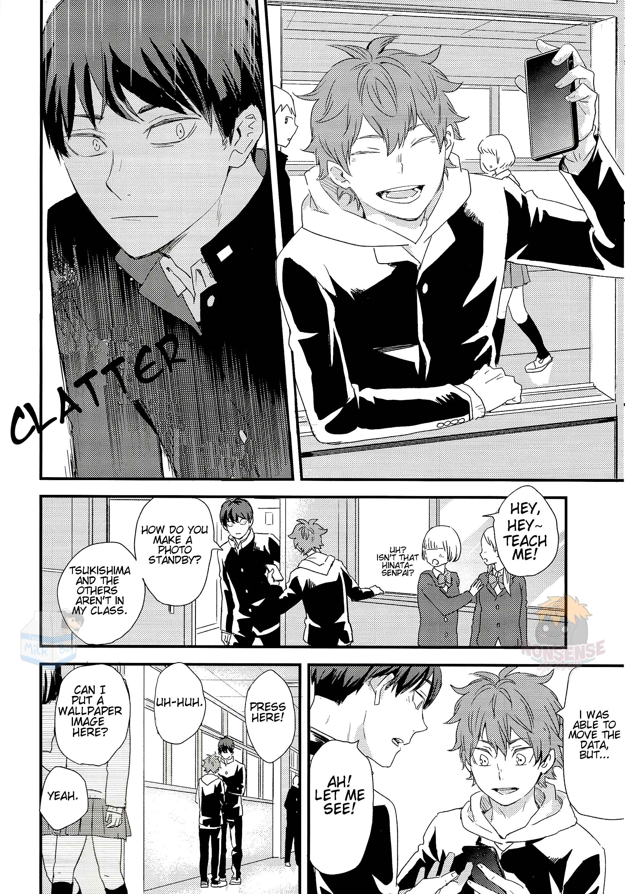 Page 11 Chapter 2 Haikyu!! - Fish Swimming in the Sky (Doujinshi)