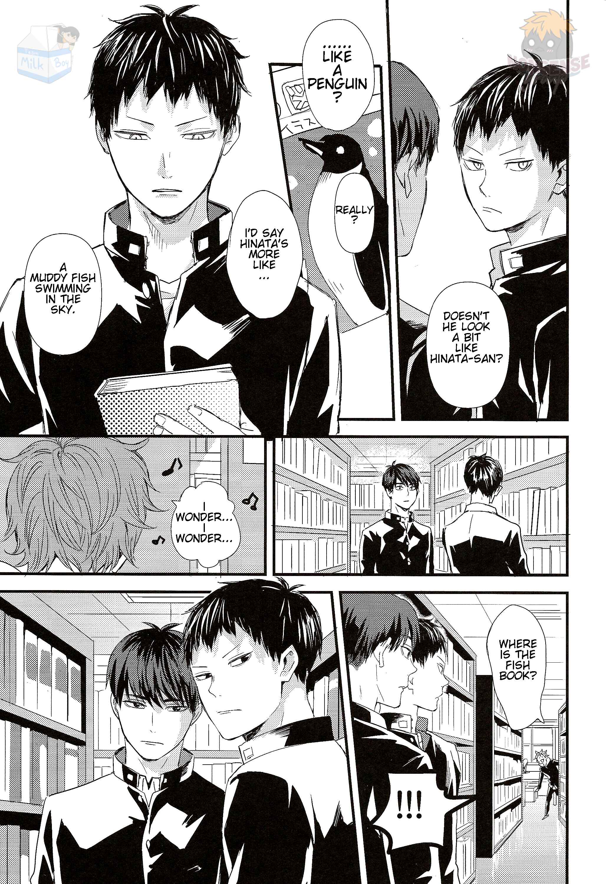 Page 28 Chapter 2 Haikyu!! - Fish Swimming in the Sky (Doujinshi)