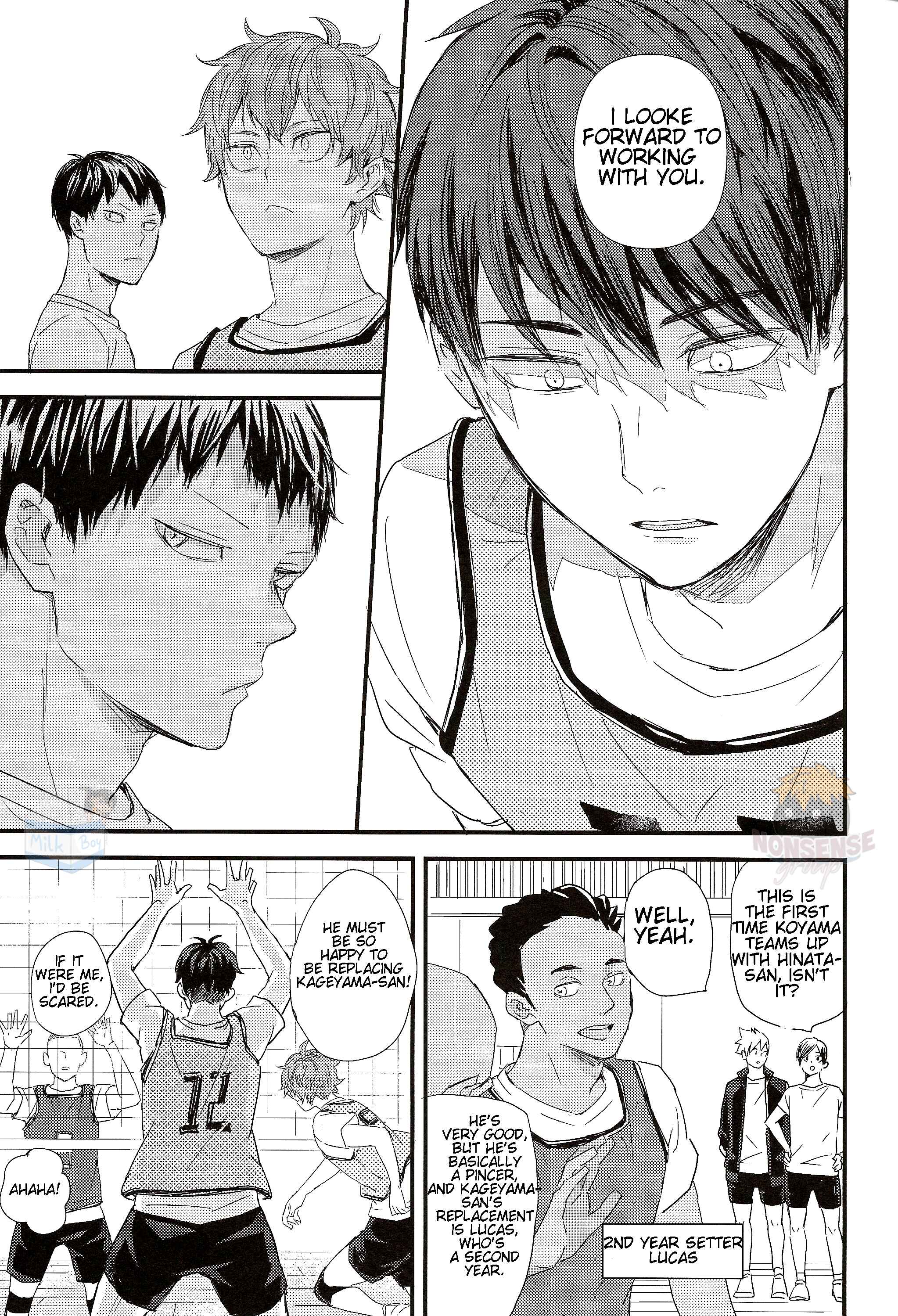 Page 32 Chapter 2 Haikyu!! - Fish Swimming in the Sky (Doujinshi)
