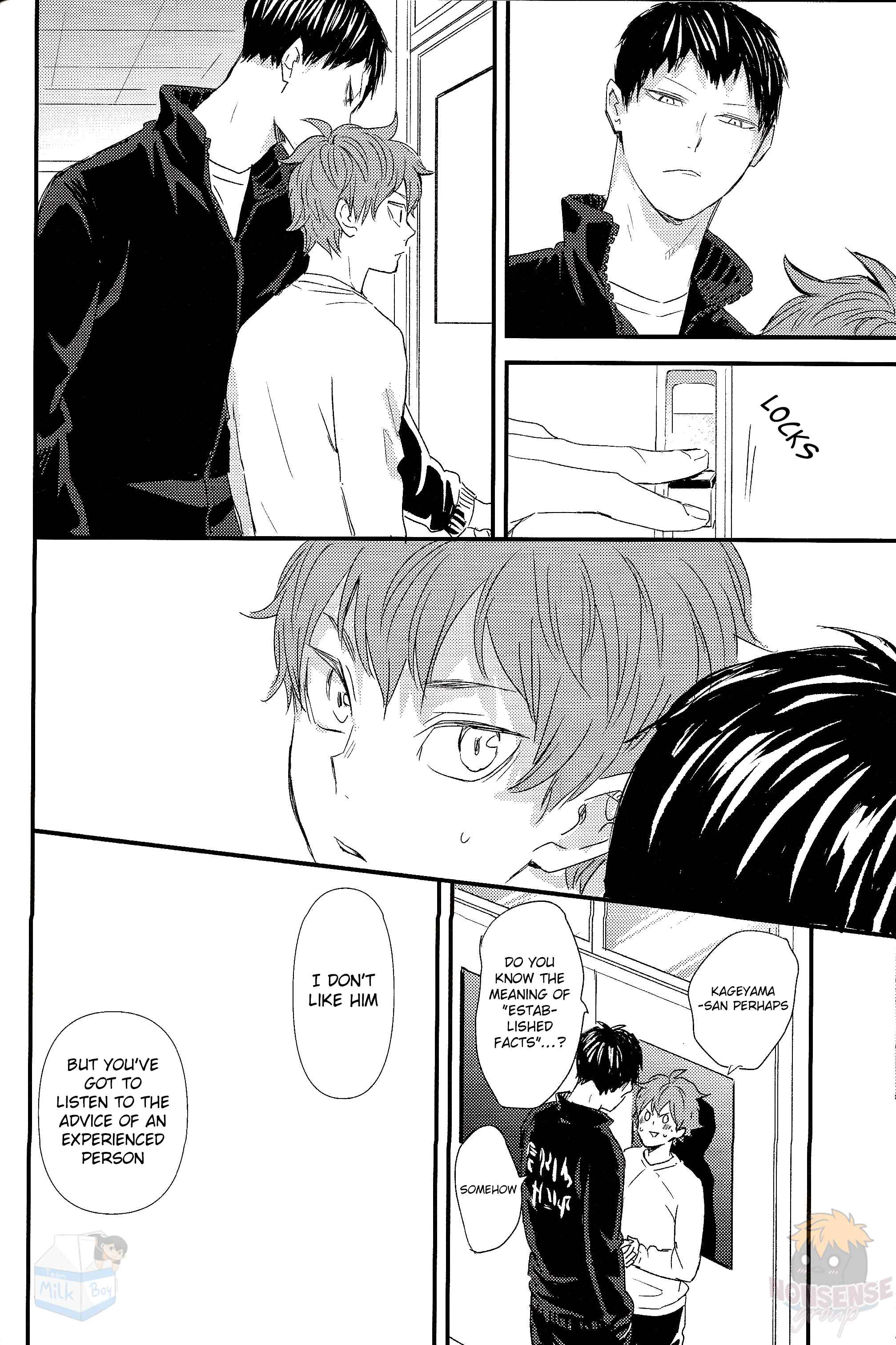 Page 74 Chapter 2 Haikyu!! - Fish Swimming in the Sky (Doujinshi)