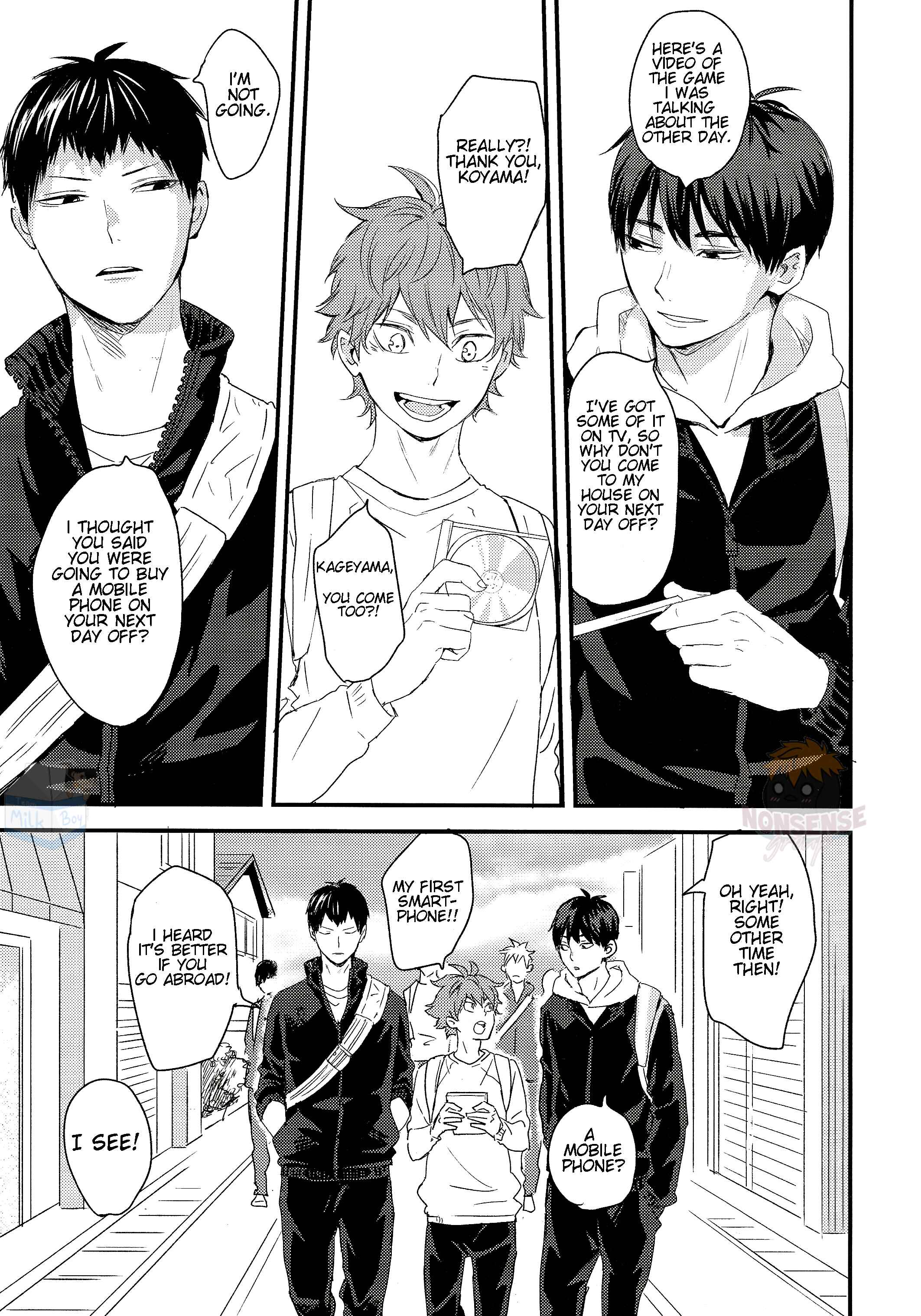Page 8 Chapter 2 Haikyu!! - Fish Swimming in the Sky (Doujinshi)