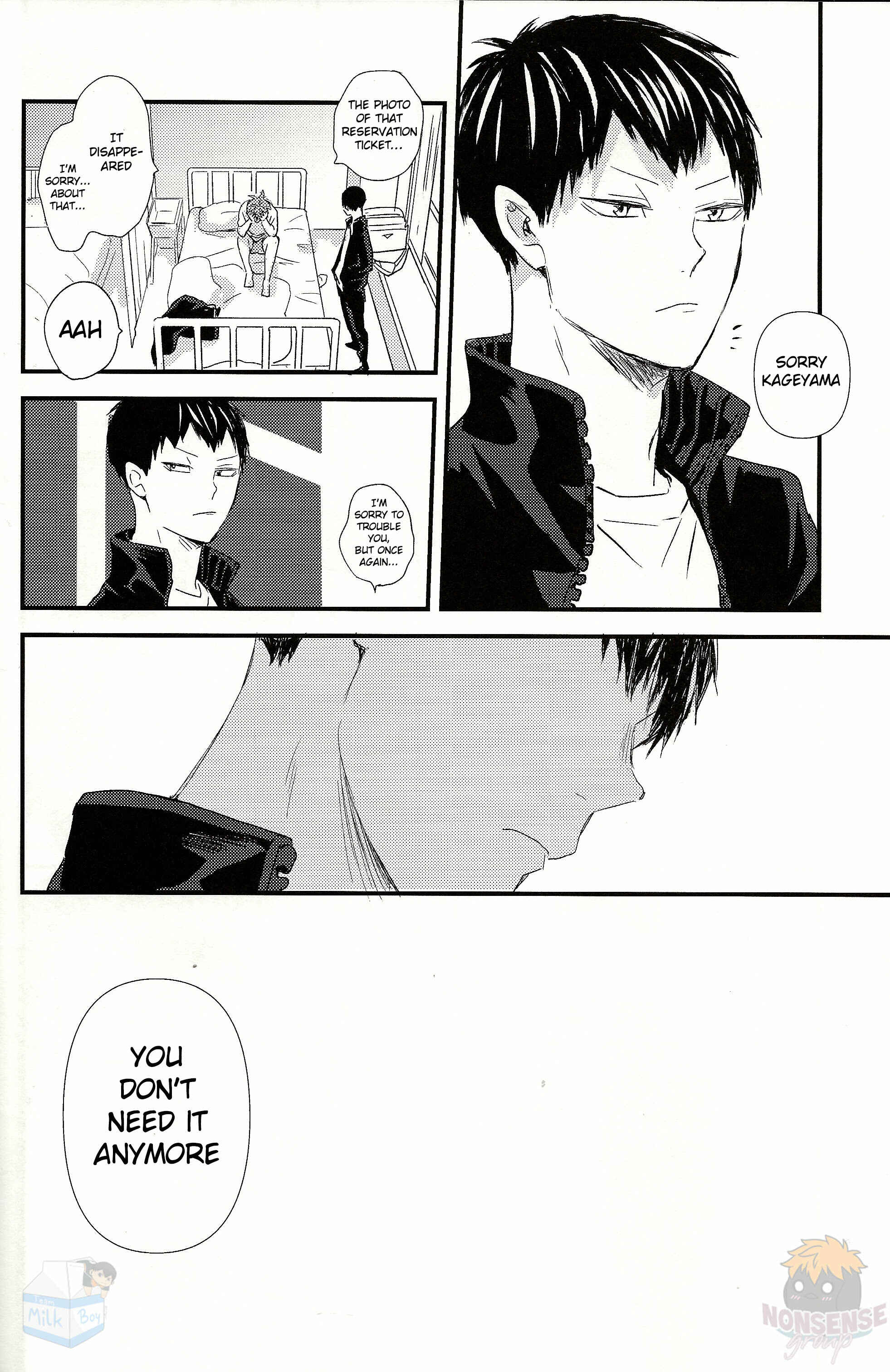 Page 86 Chapter 2 Haikyu!! - Fish Swimming in the Sky (Doujinshi)